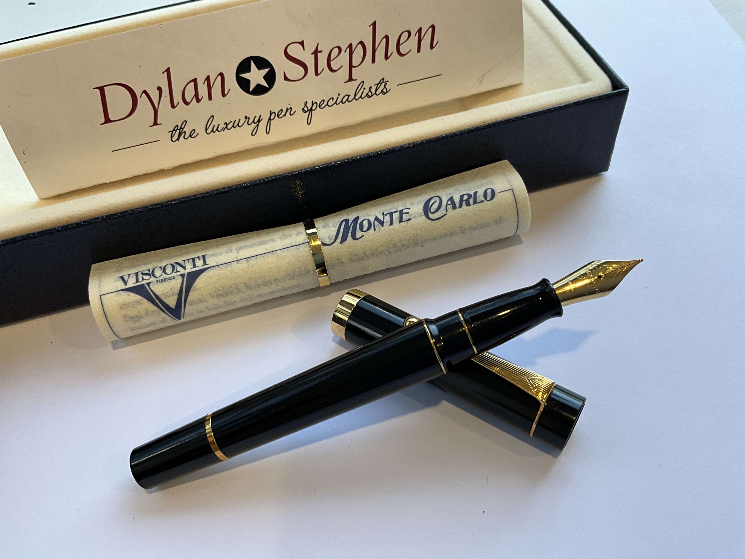 Visconti Monte Carlo Black fountain pen - Image 3