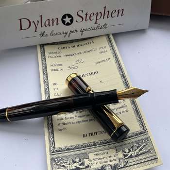Visconti D'Essai Marrone Venato Limited Edition Fountain Pen