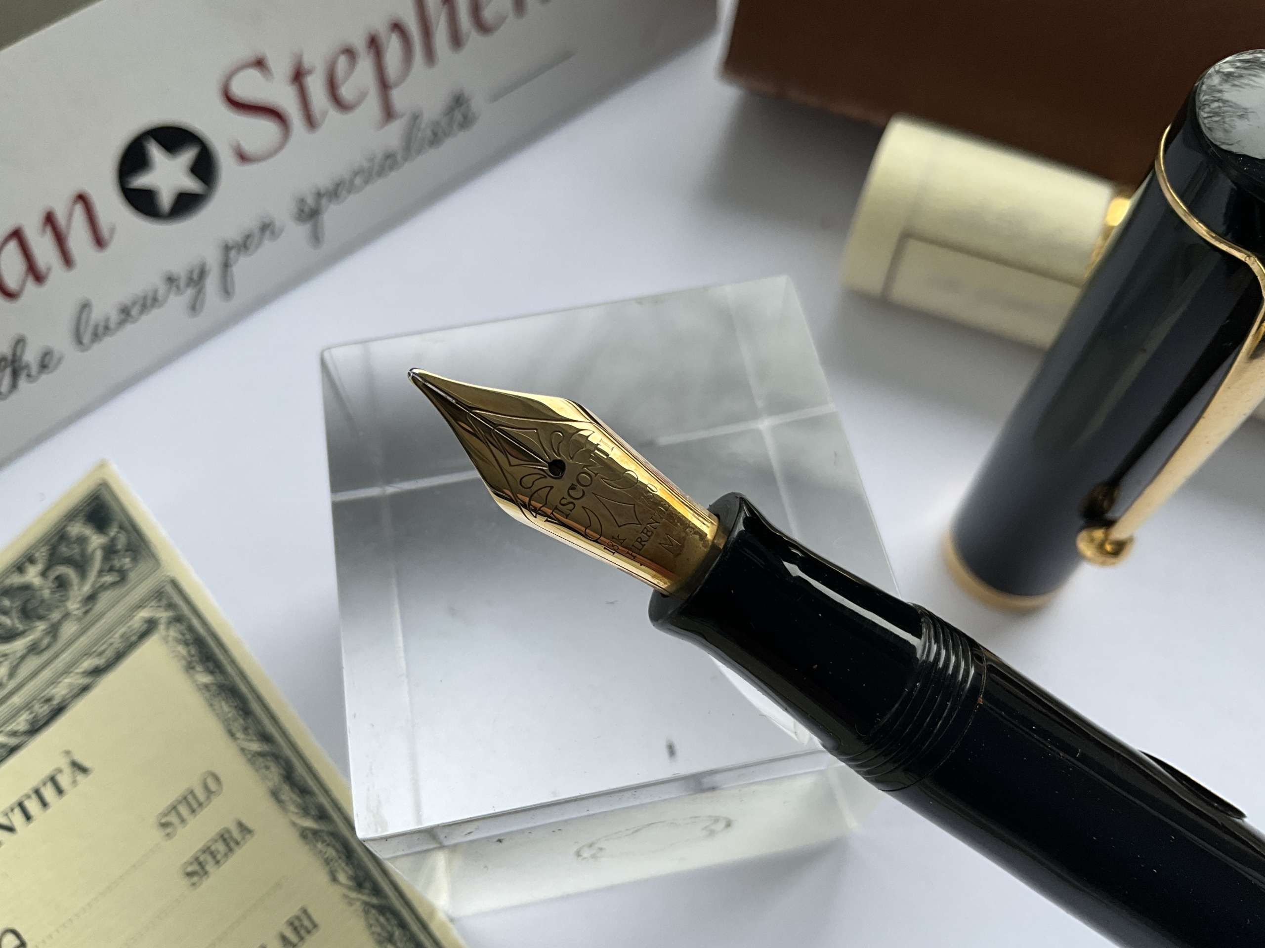 Visconti D'Essai Nera Limited Edition Fountain Pen - Image 2