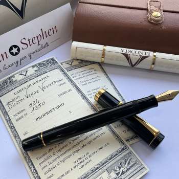 Visconti D'Essai Verde Venato Limited Edition Fountain Pen