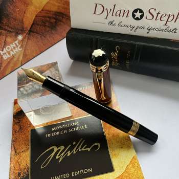 Montblanc writers limited edition Friedrich Schiller fountain pen