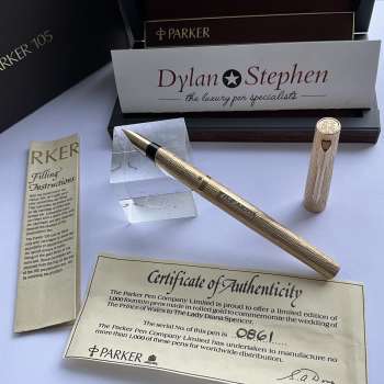Parker 105 The Royal Wedding Limited Edition fountain pen