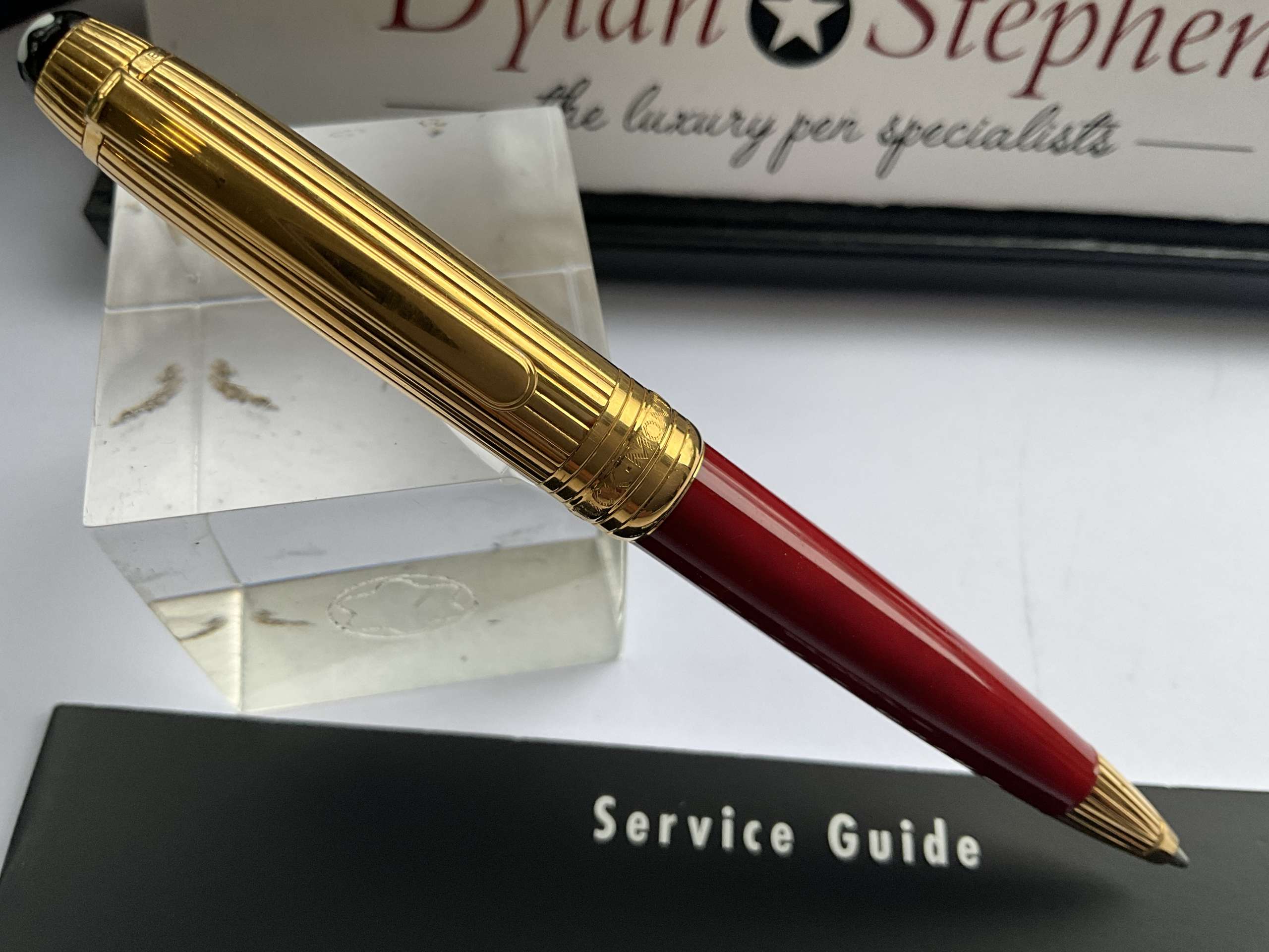 Montblanc Meisterstück Mozart Solitaire Coral Ballpoint Pen - Image 3