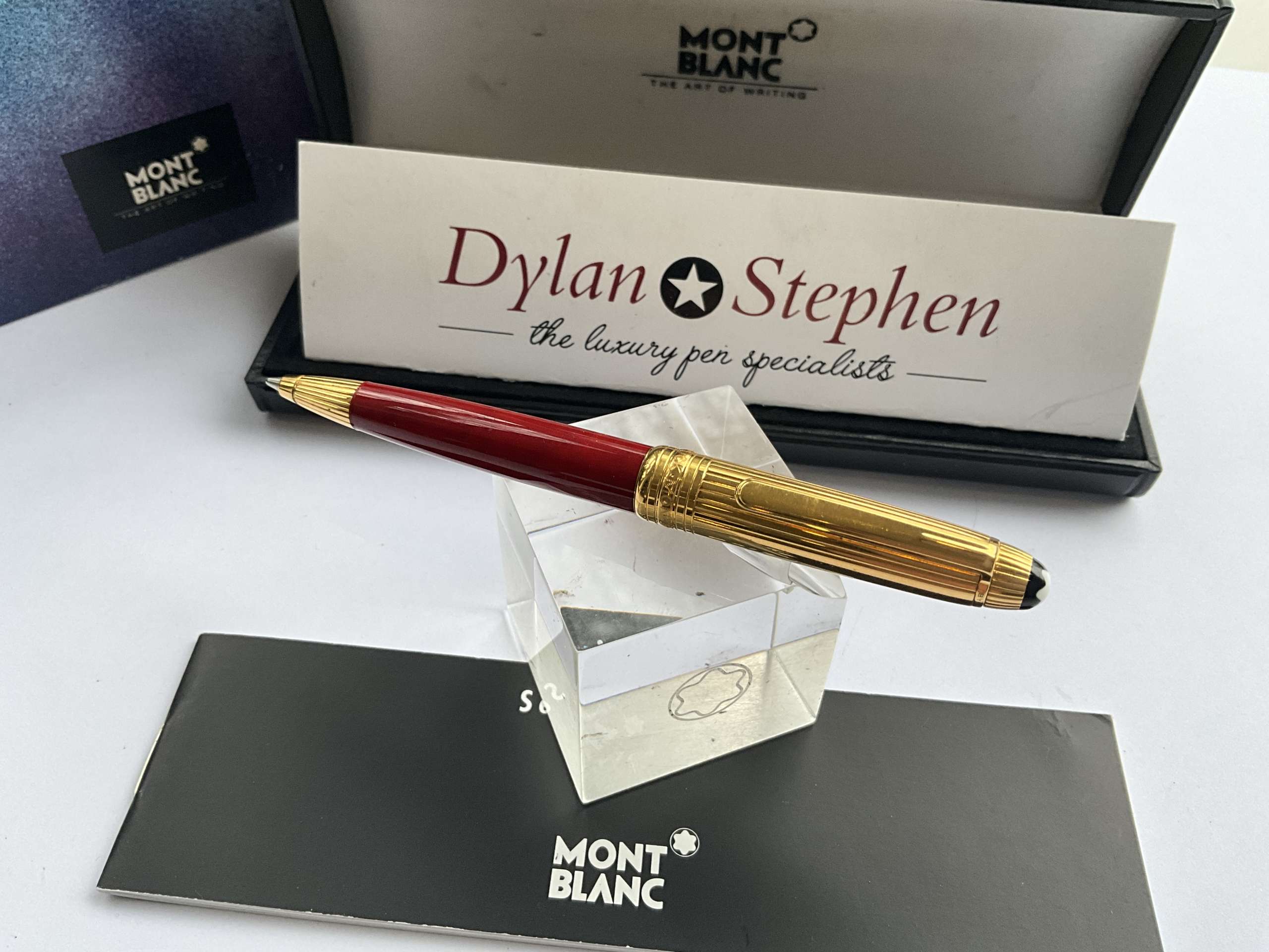 Montblanc Meisterstück Mozart Solitaire Coral Ballpoint Pen - Image 4