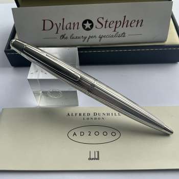 Alfred Dunhill AD 2000 Silver Plated Ballpoint pen