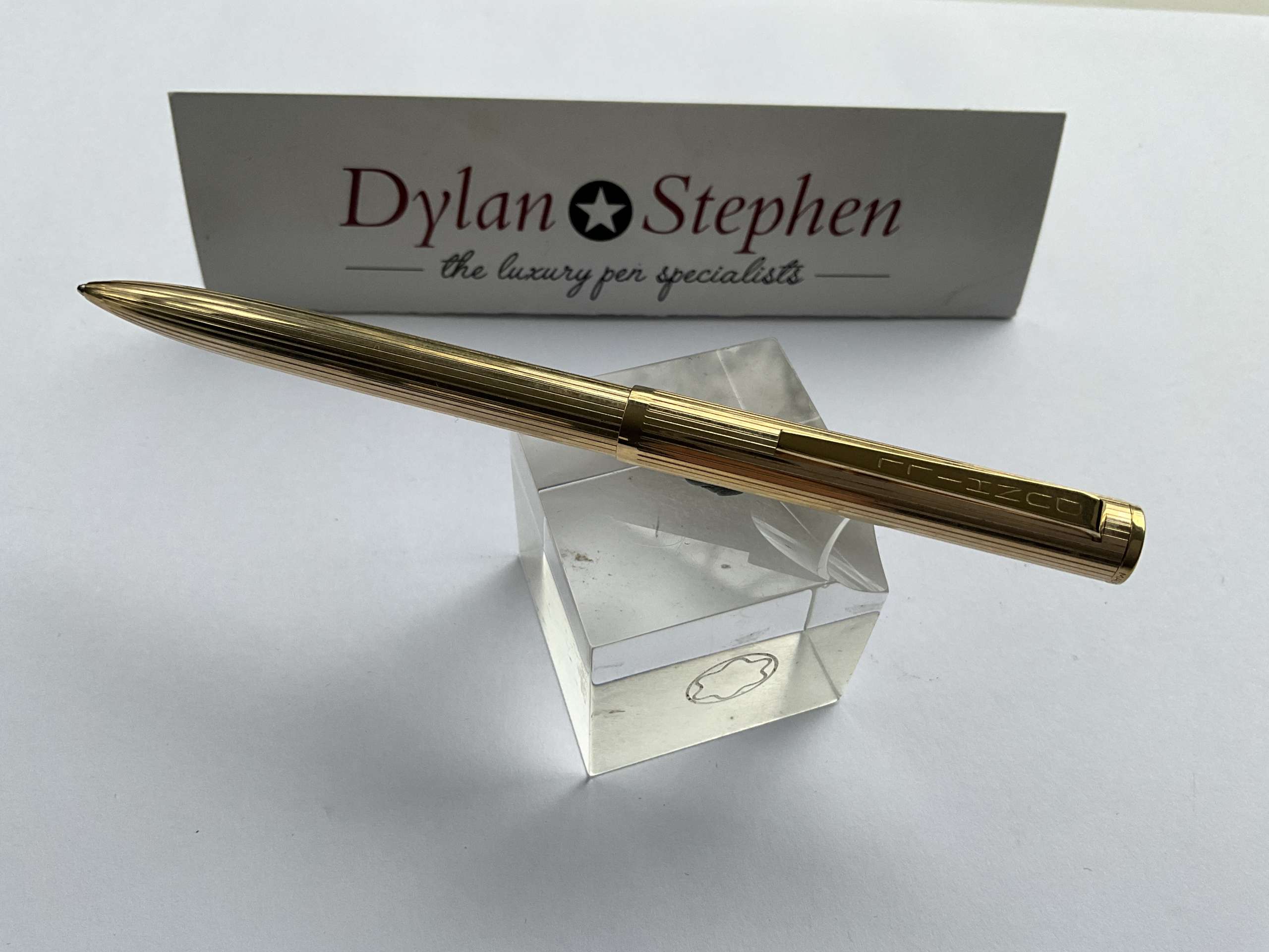 Dunhill Vintage Gold Plated Ballpoint pen - Image 3