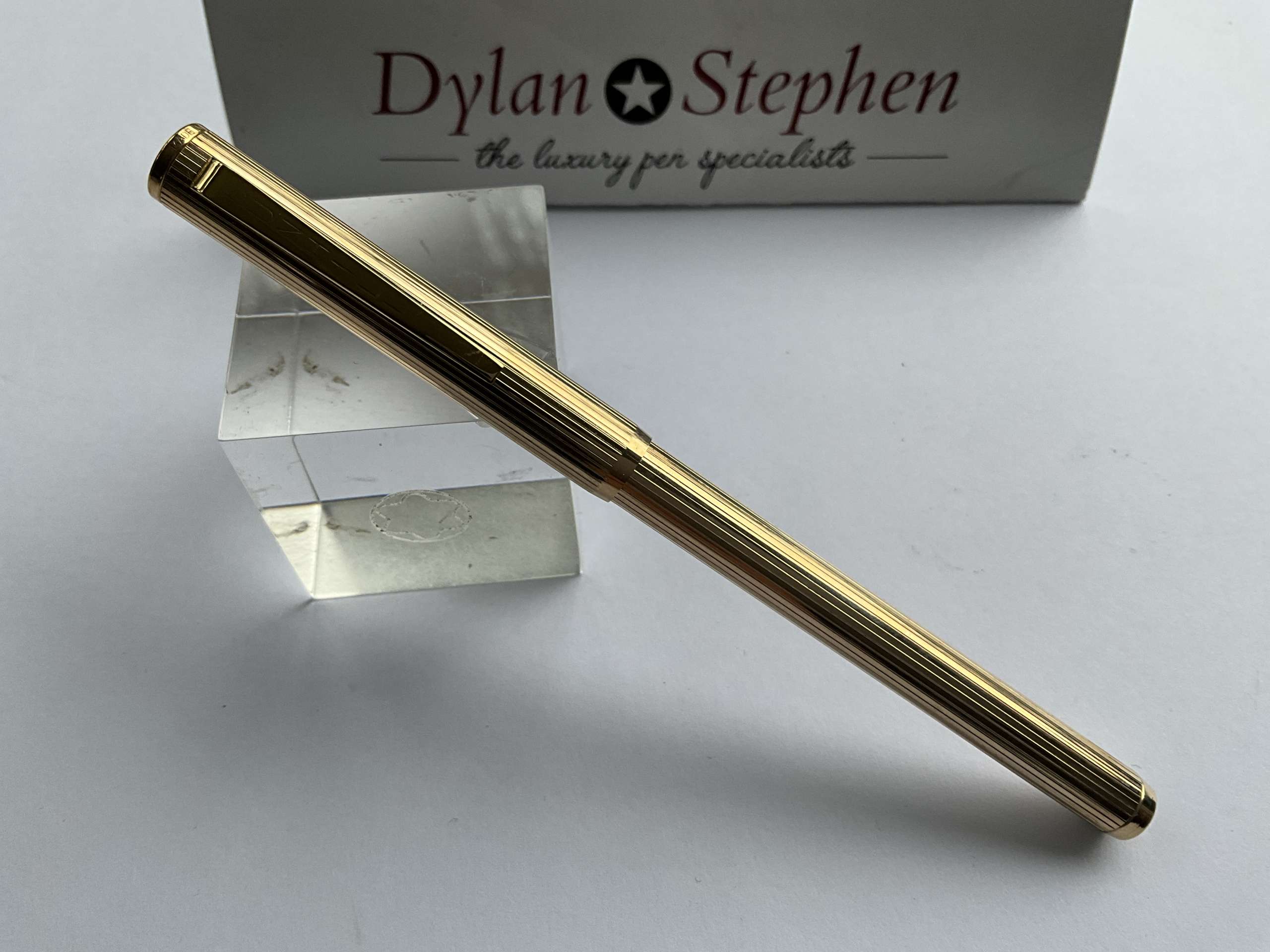 Dunhill Vintage Gold Plated Rollerball pen - Image 5