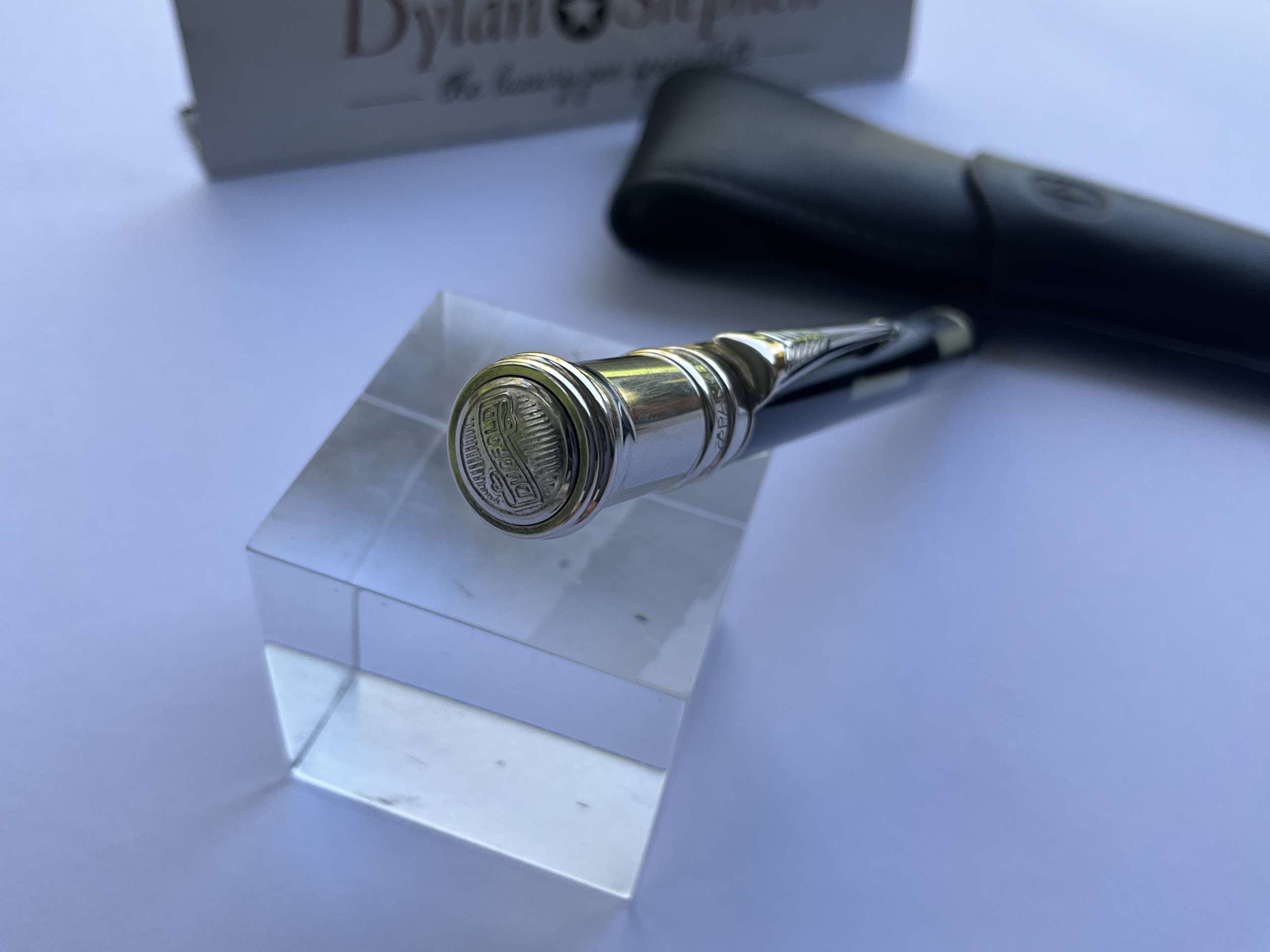 Parker Duofold Black Mosaic Ballpoint pen - Image 3
