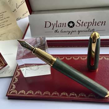 Cartier Louis Ebonite Vert Limited Edition Fountain Pen