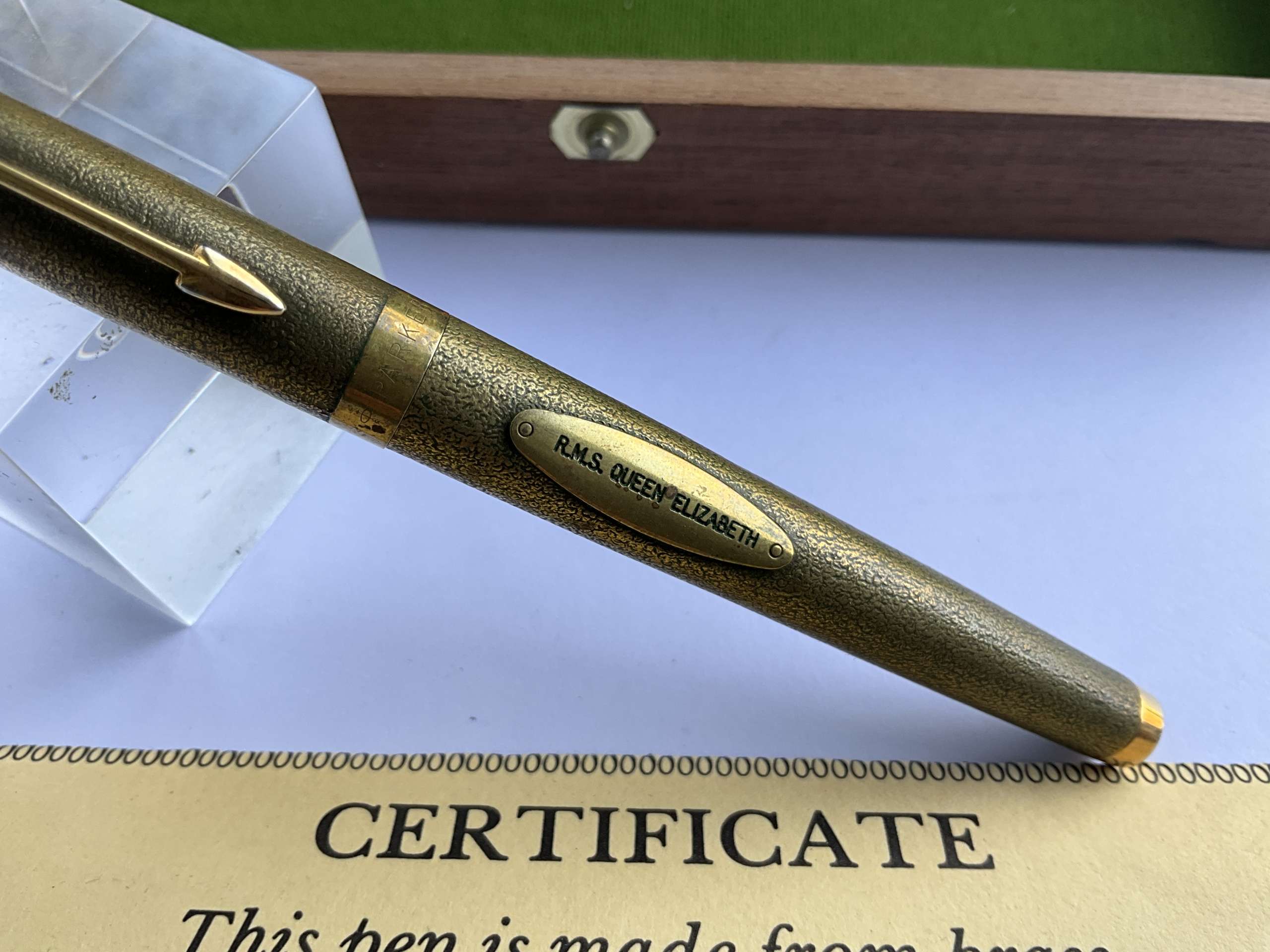 Parker 75 R.M.S. Queen Elizabeth Limited Edition fountain pen - Image 3