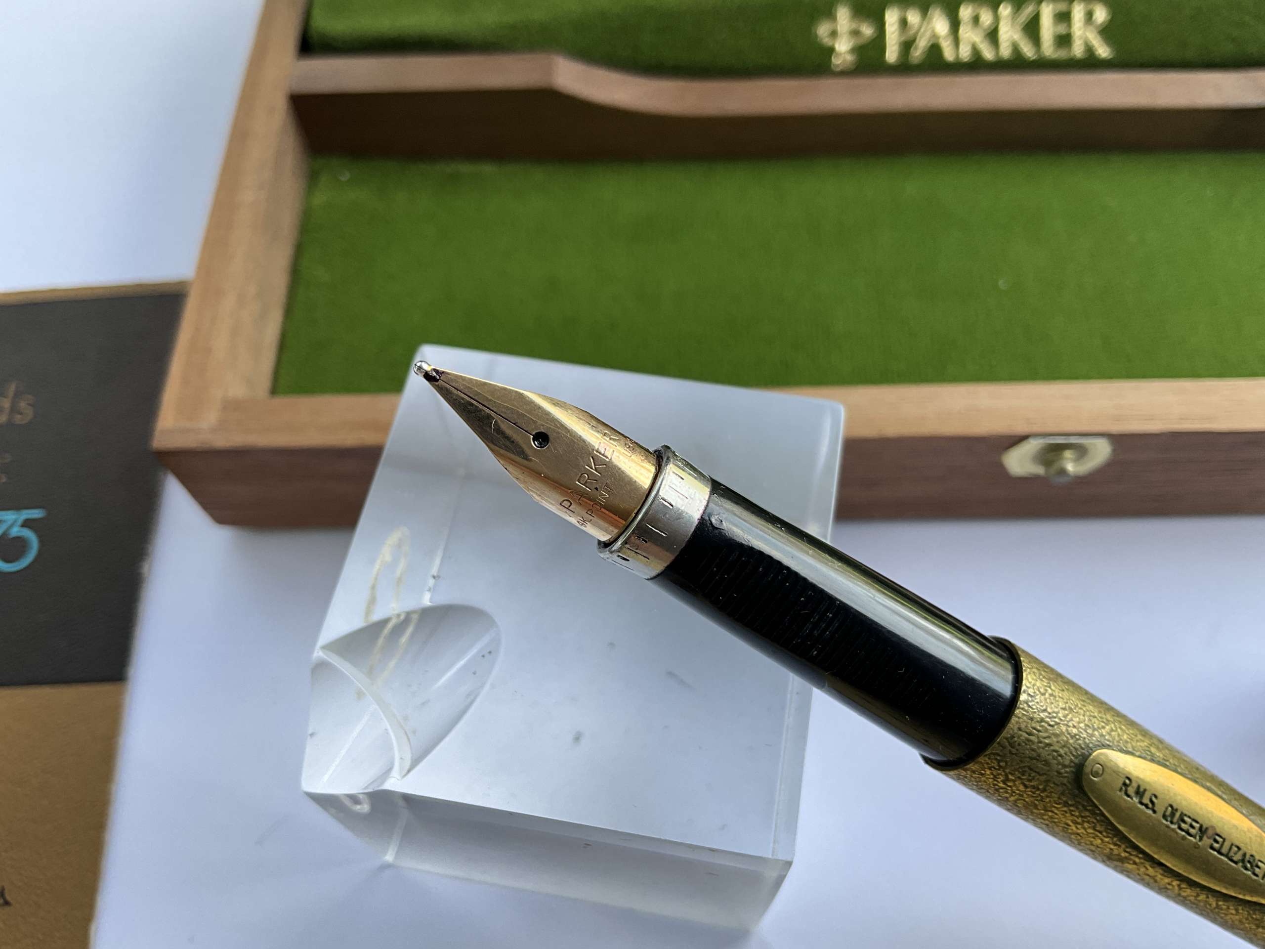Parker 75 R.M.S. Queen Elizabeth Limited Edition fountain pen - Image 2