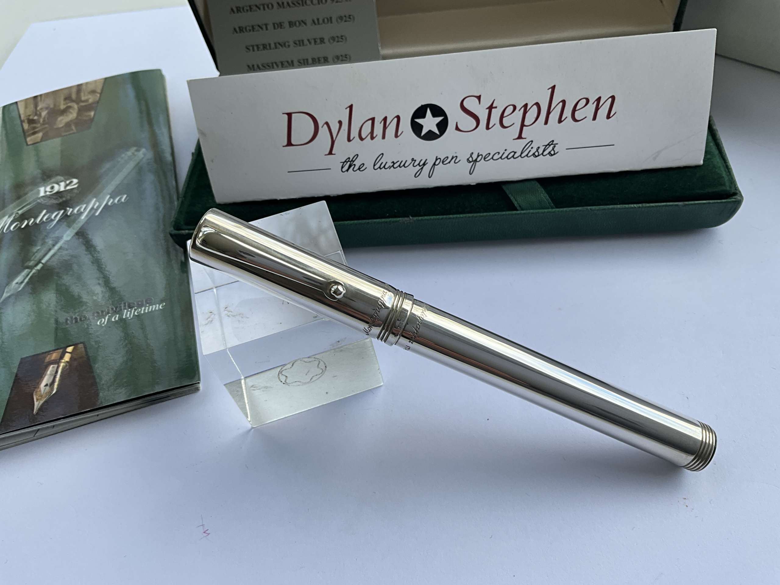 Montegrappa Reminiscence 925 Sterling Silver fountain pen - Image 7