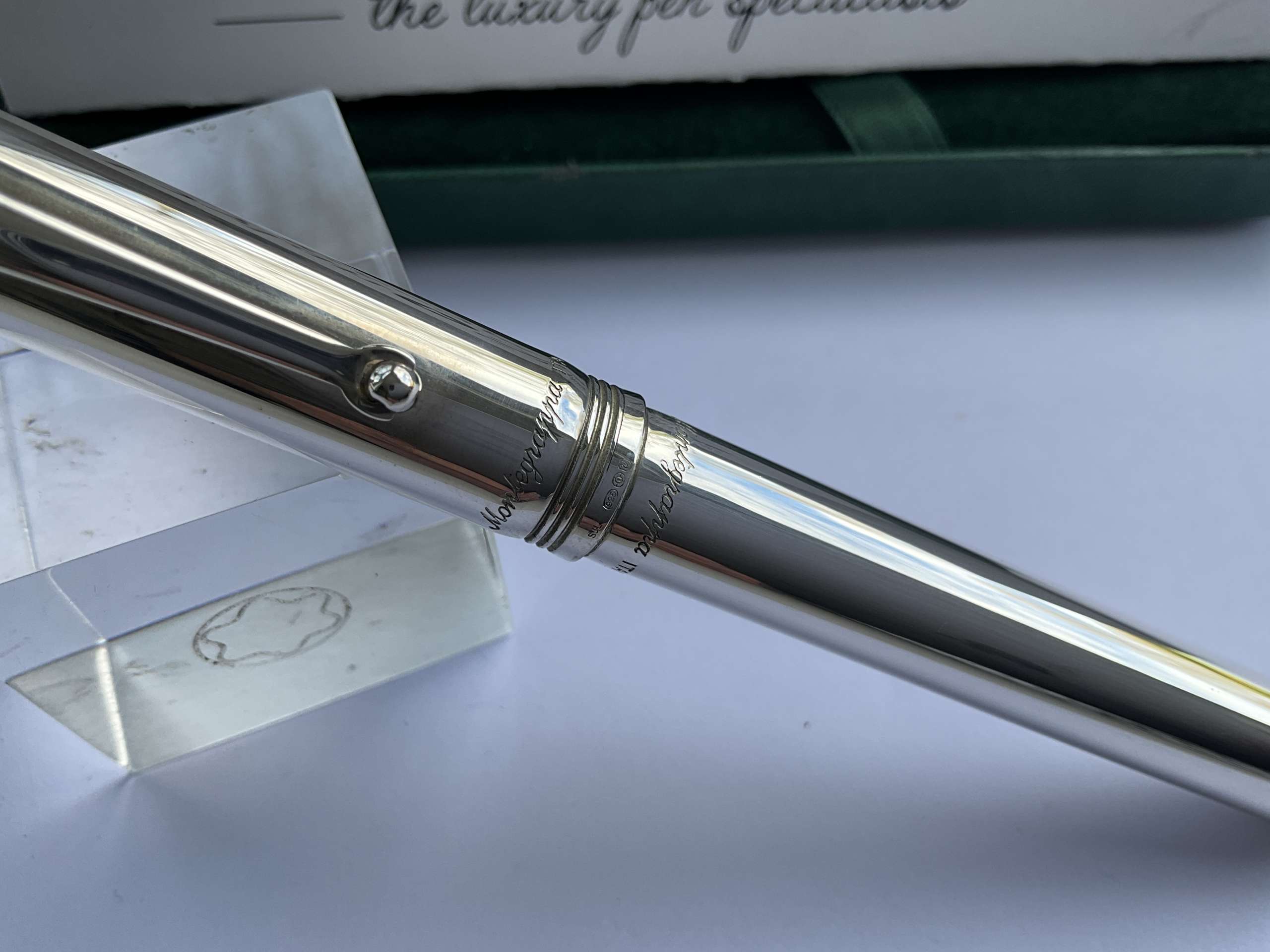 Montegrappa Reminiscence 925 Sterling Silver fountain pen - Image 3