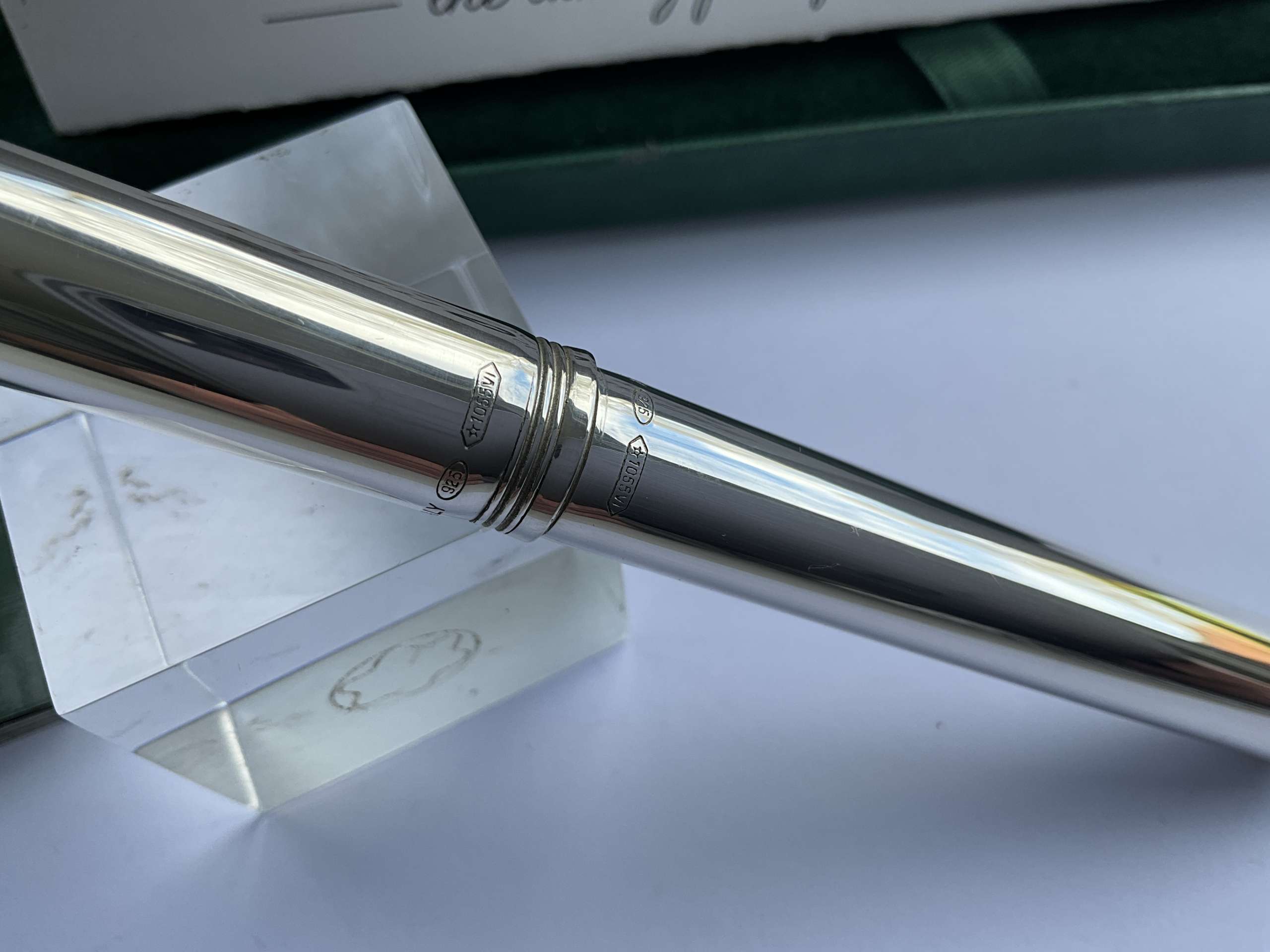 Montegrappa Reminiscence 925 Sterling Silver fountain pen - Image 4