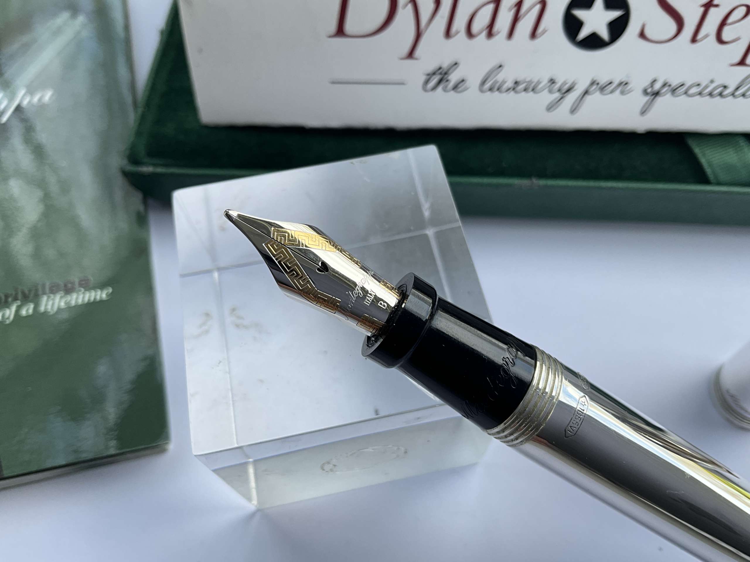 Montegrappa Reminiscence 925 Sterling Silver fountain pen - Image 2