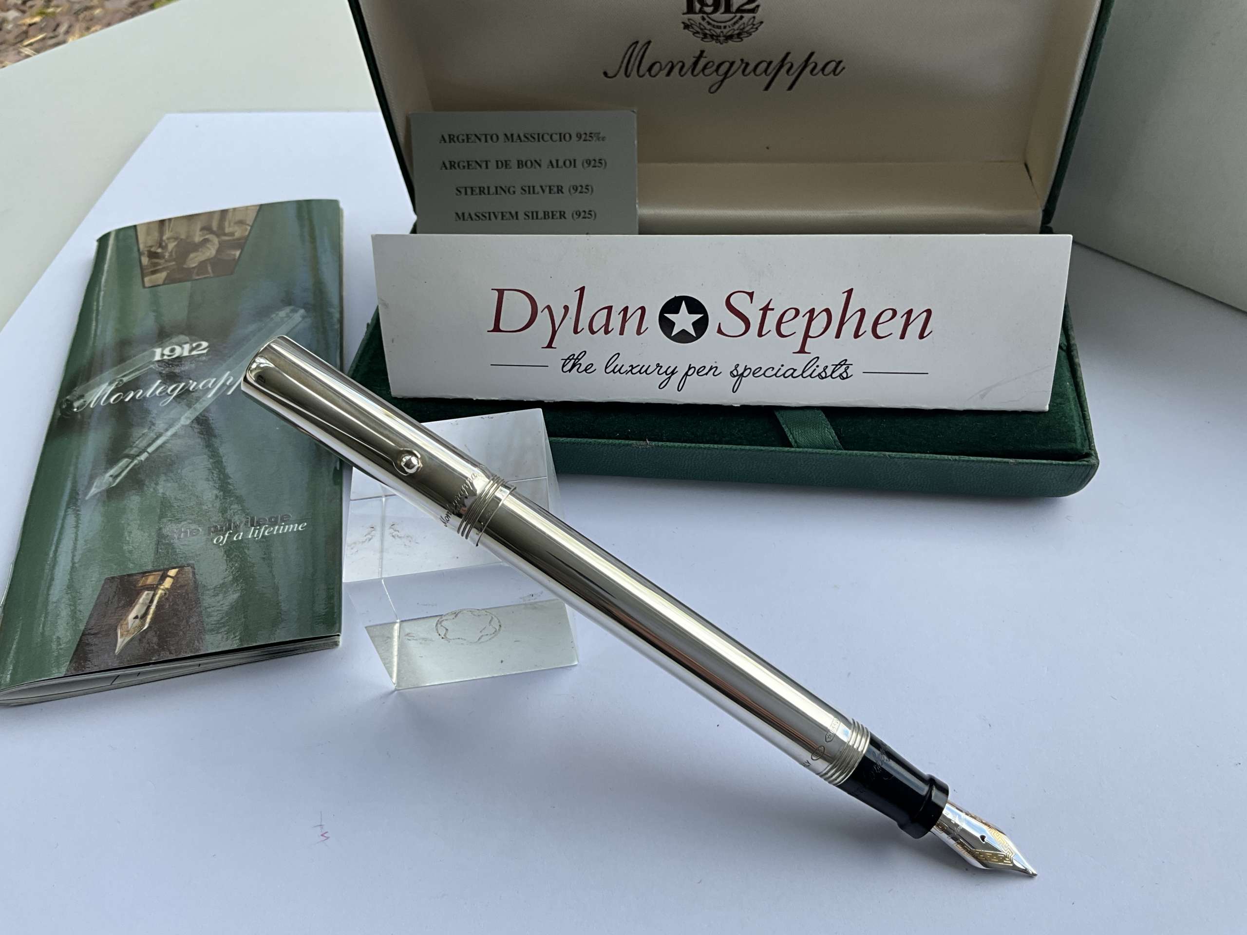 Montegrappa Reminiscence 925 Sterling Silver fountain pen - Image 5