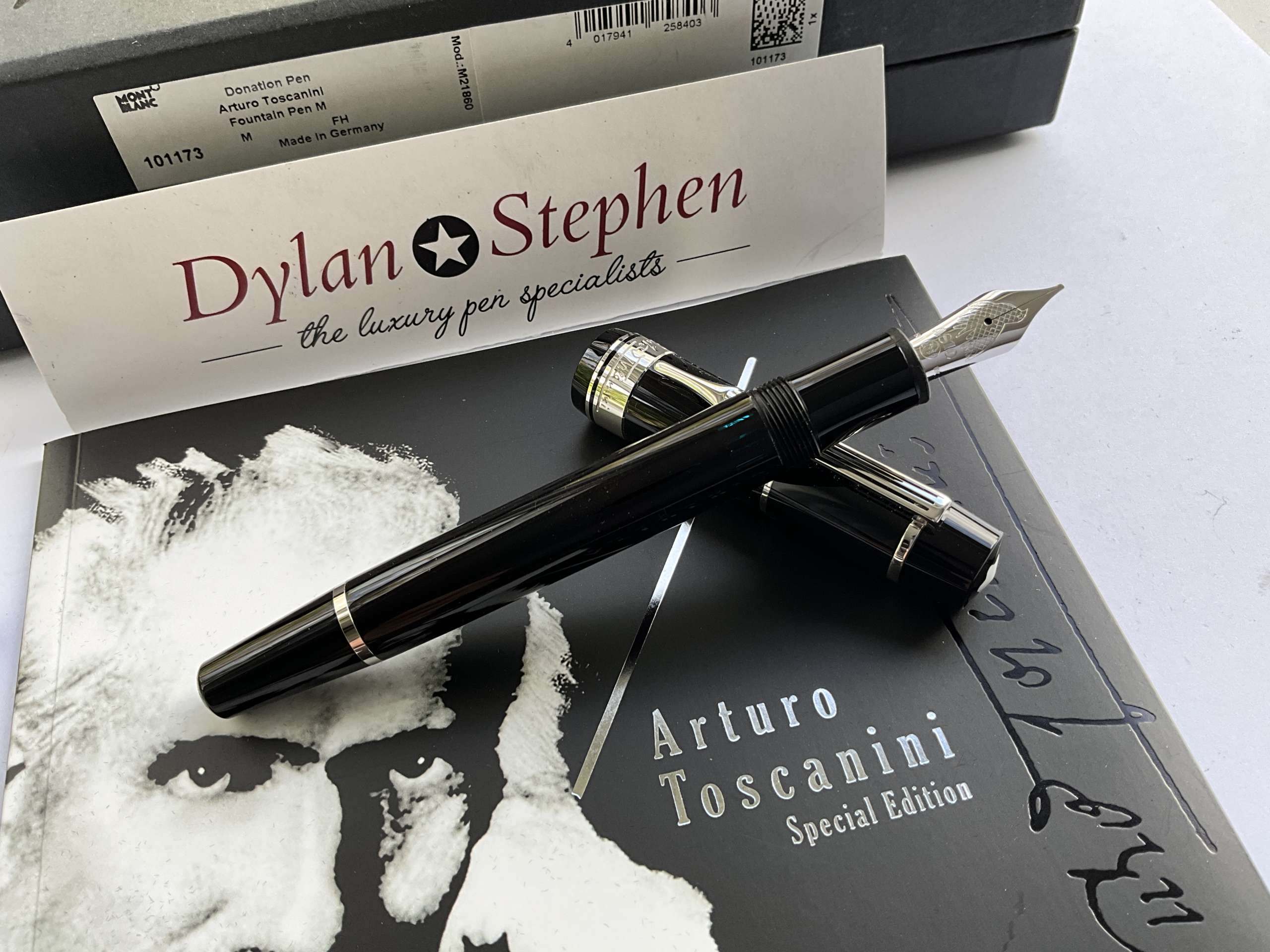 Montblanc Meisterstuck Arturo Toscanini Donation Special Edition Fountain Pen