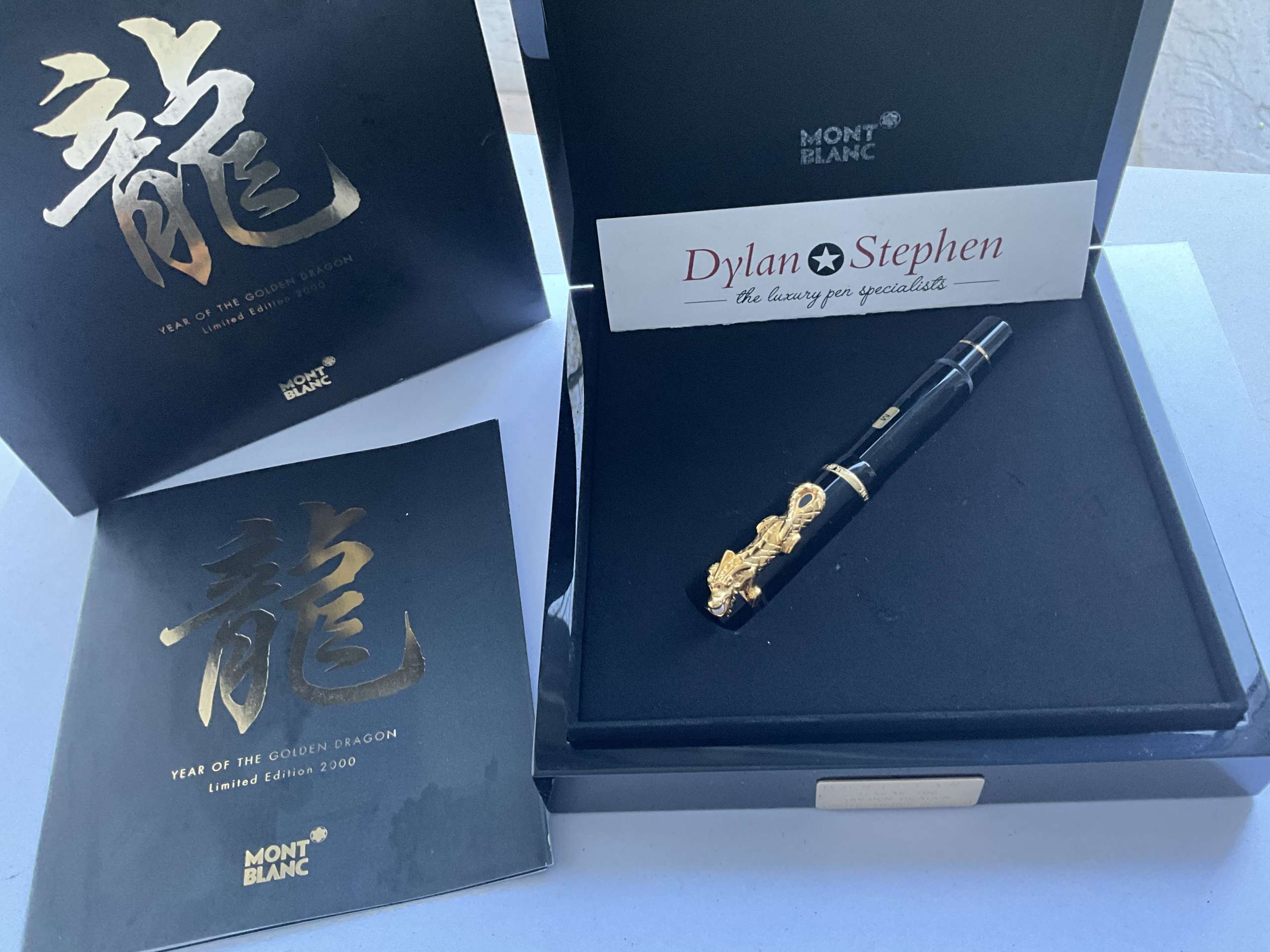 Montblanc Year of The Golden Dragon Limited Edition 2000 Fountain Pen - Image 9