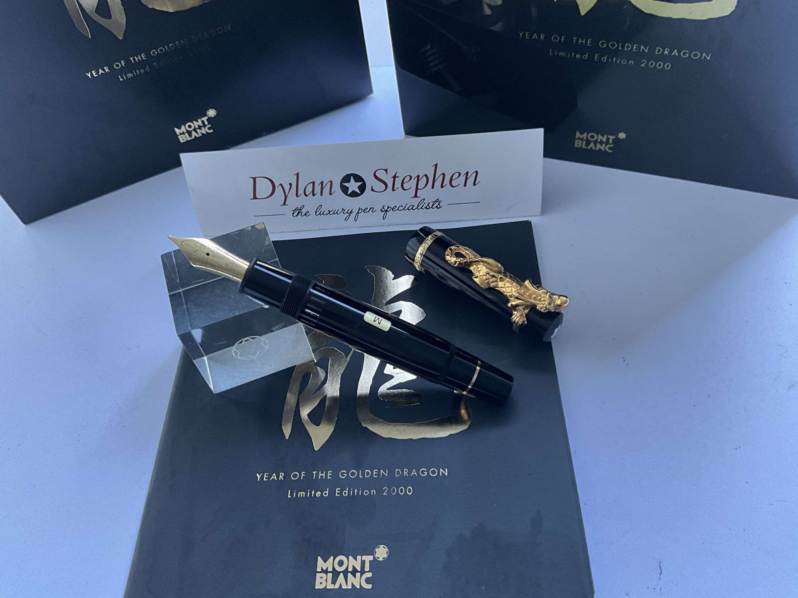 Montblanc Year of The Golden Dragon Limited Edition 2000 Fountain Pen - Image 8