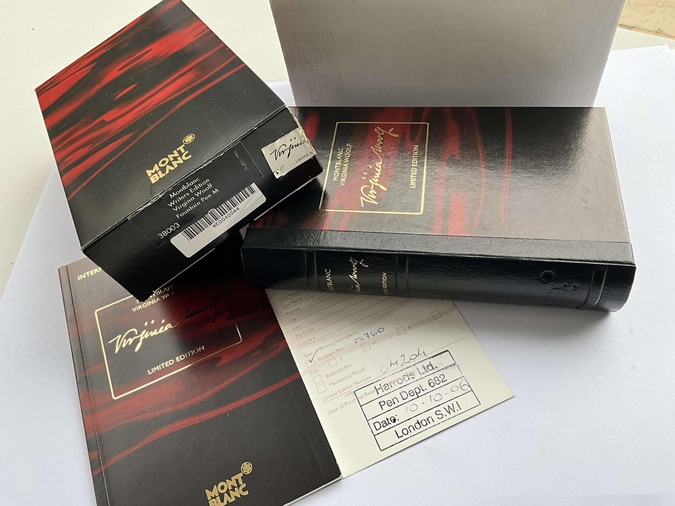 Montblanc Writers Limited Edition Virginia Woolf Fountain Pen - Image 8