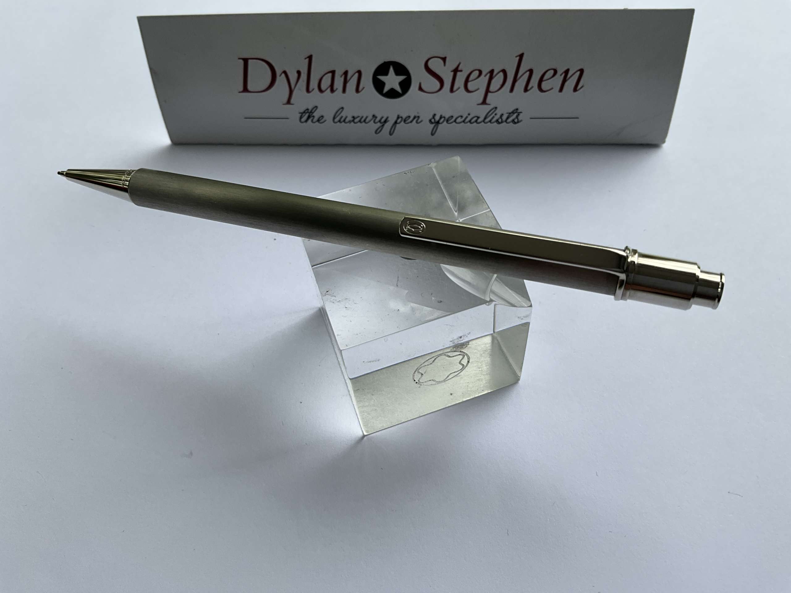 Cartier Must de Cartier Brushed Steel Mechanical Pencil - Image 4