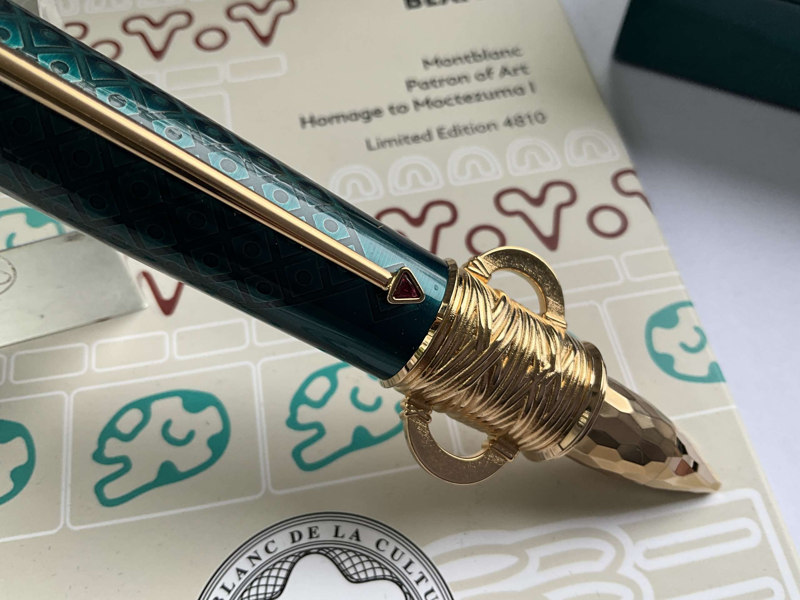 Montblanc Patron of the Arts Hommage to Moctezuma 4810 Limited Edition Fountain pen - Image 5