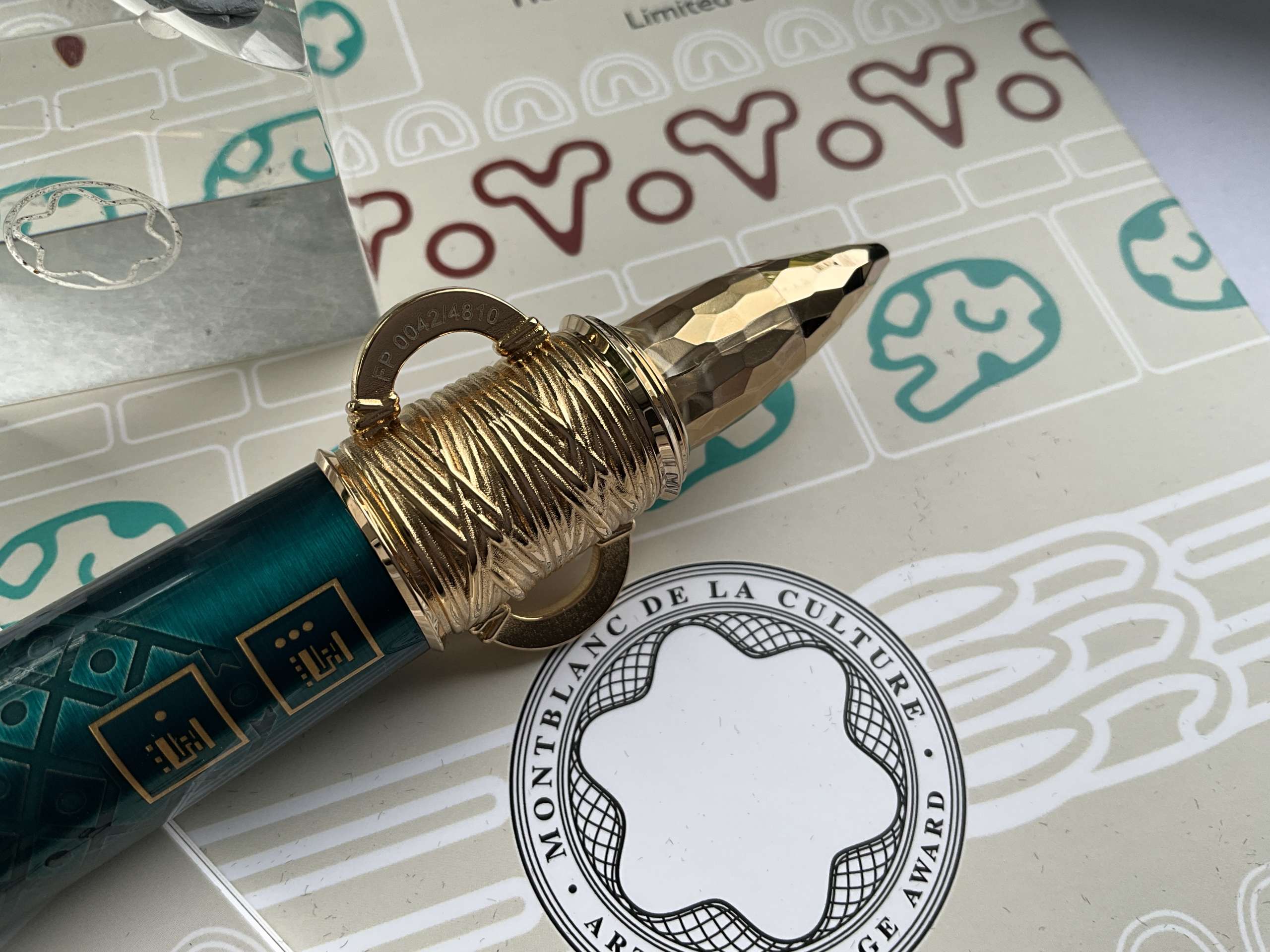 Montblanc Patron of the Arts Hommage to Moctezuma 4810 Limited Edition Fountain pen - Image 4