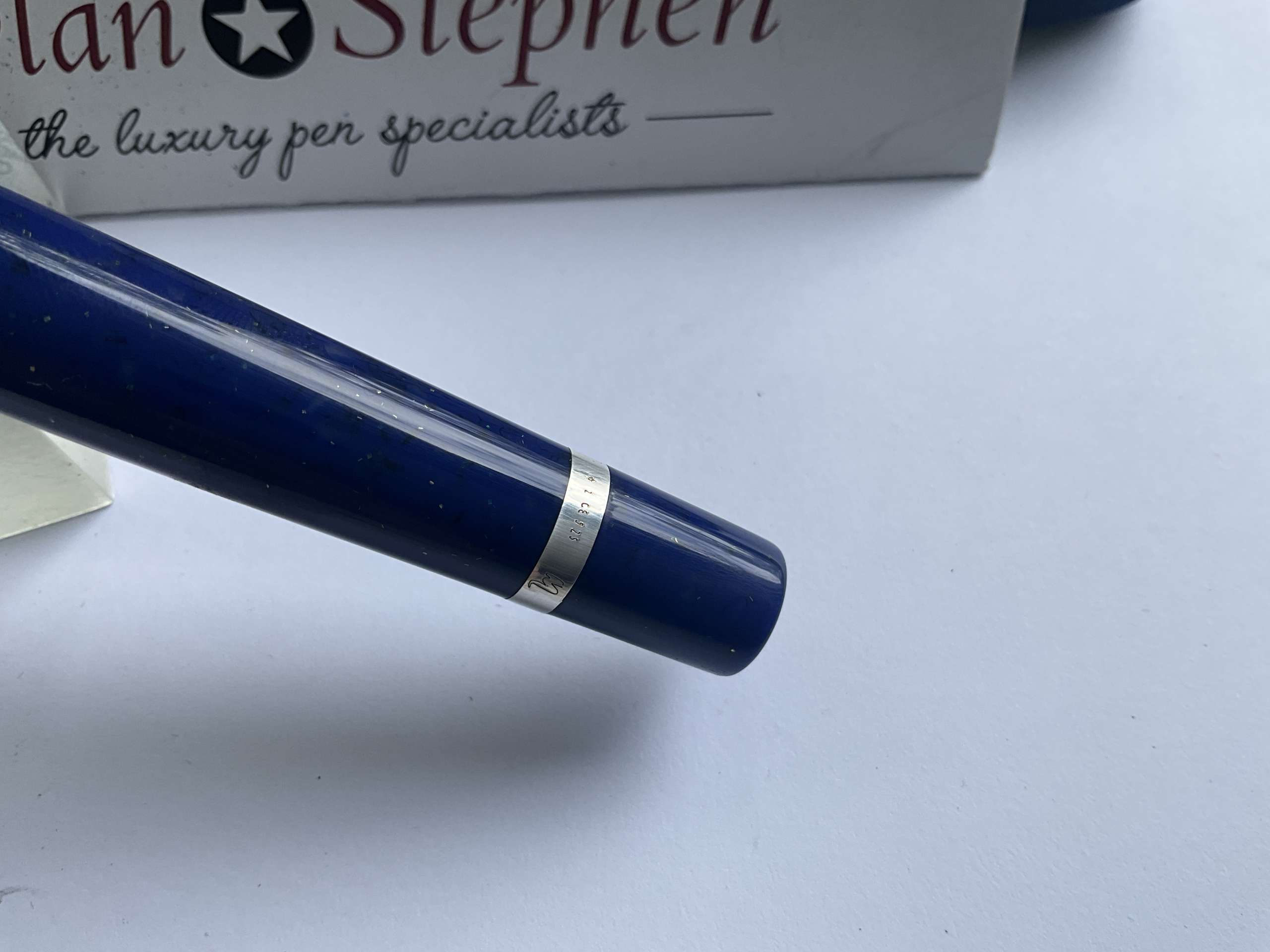 Marlen Euro 2002 Limited Edition Blue Fountain Pen - Image 5