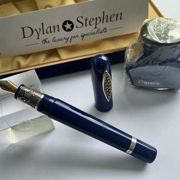 Marlen Euro 2002 Limited Edition Blue Fountain Pen