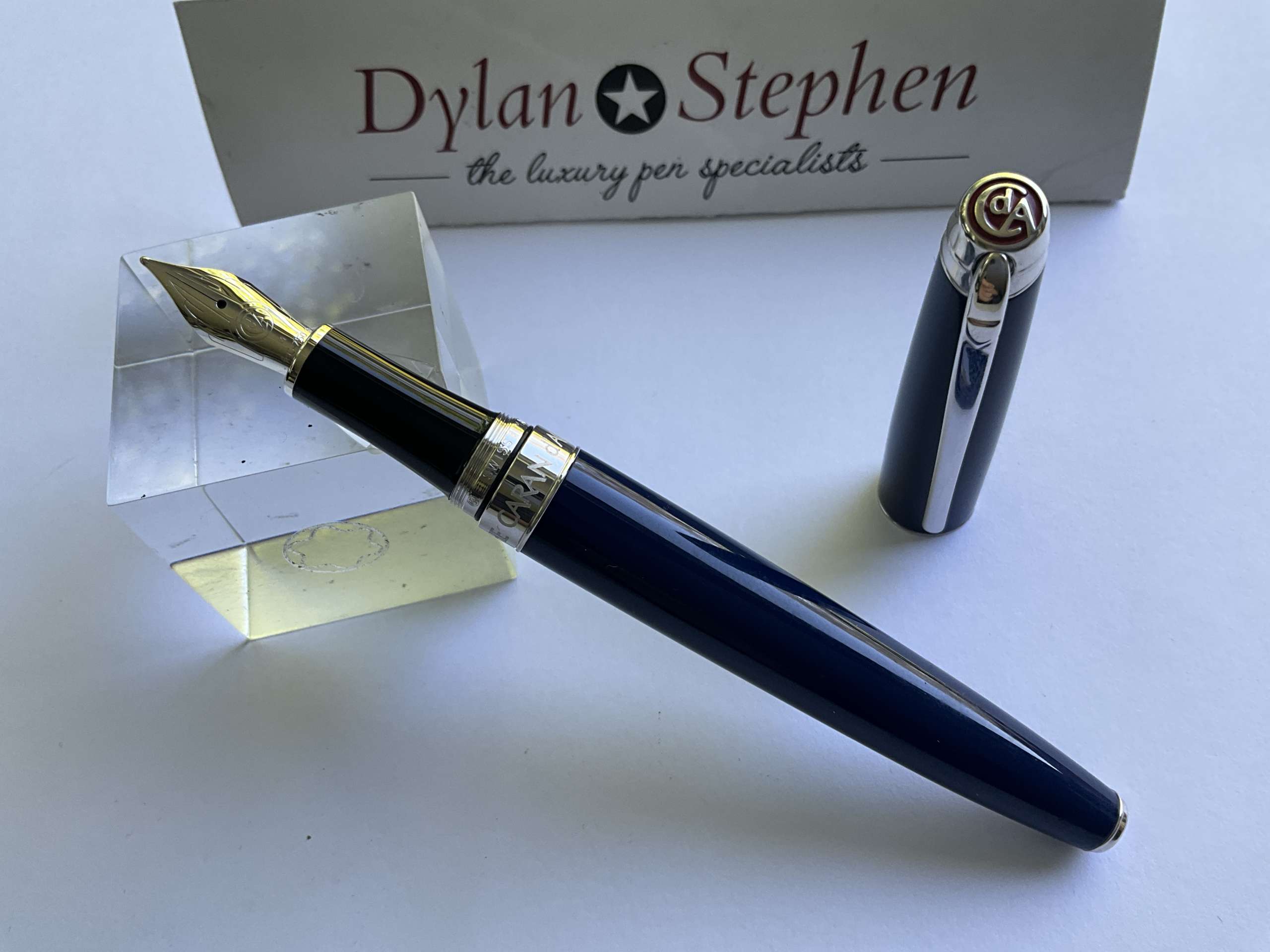 Caran d'Ache Leman Blue Fountain Pen