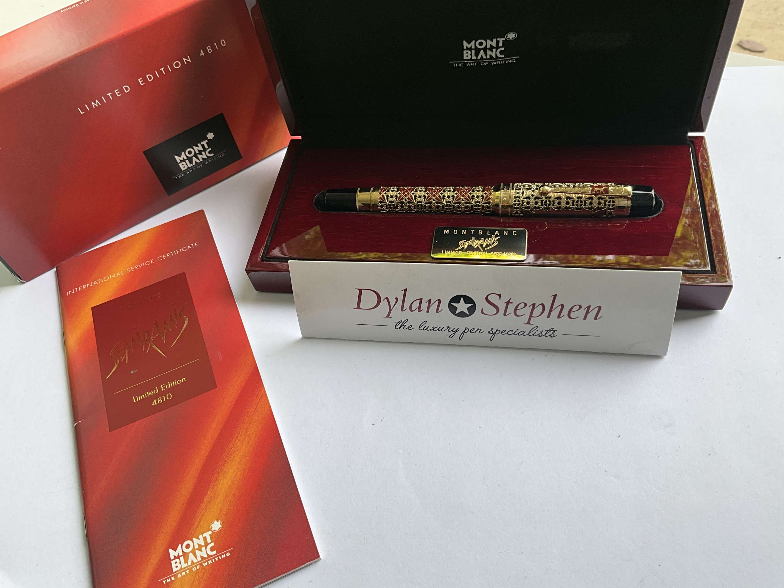 Montblanc Patron of the Semiramis 4810 Limited Edition Fountain pen - Image 8