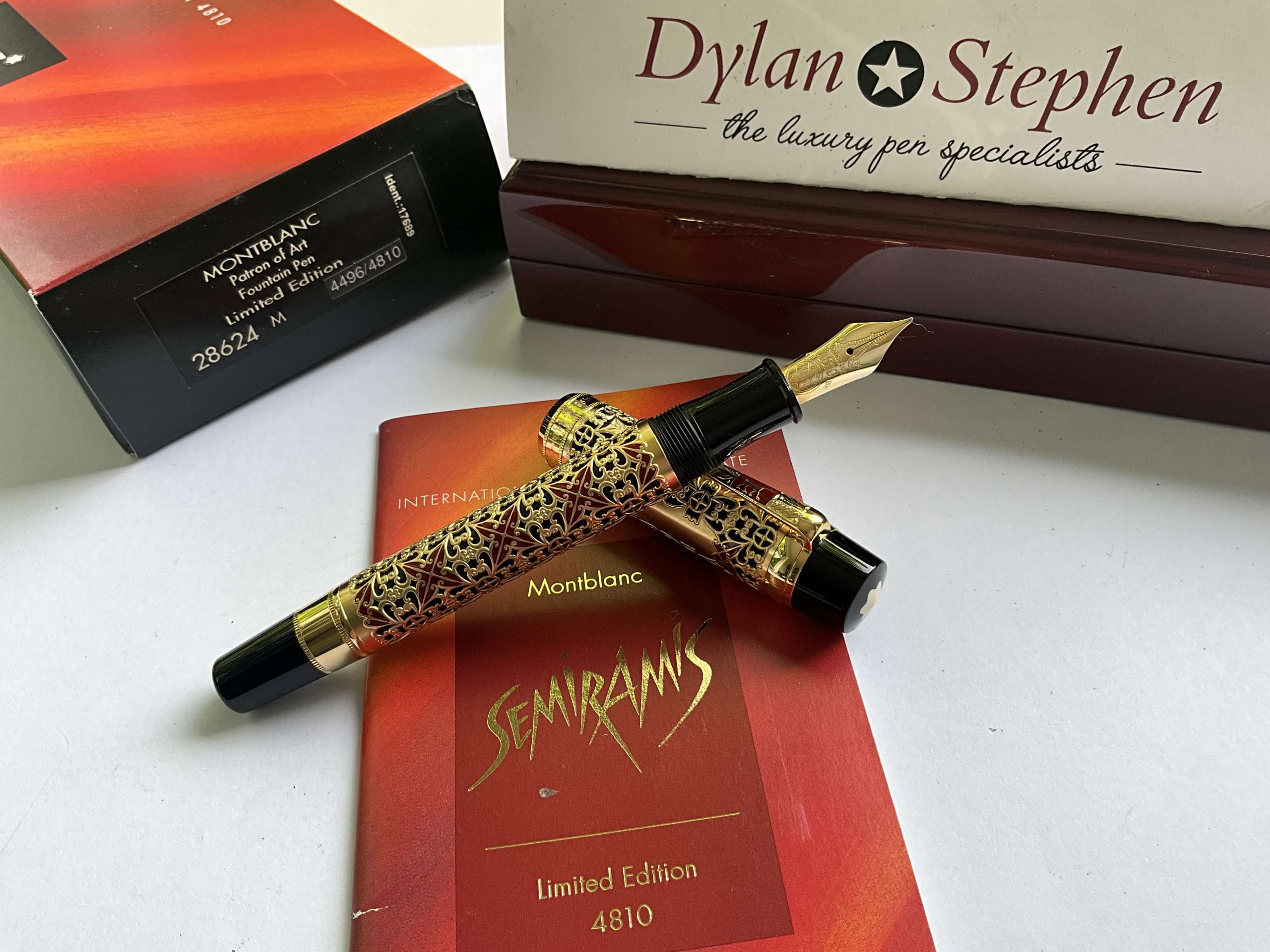 Montblanc Patron of the Semiramis 4810 Limited Edition Fountain pen