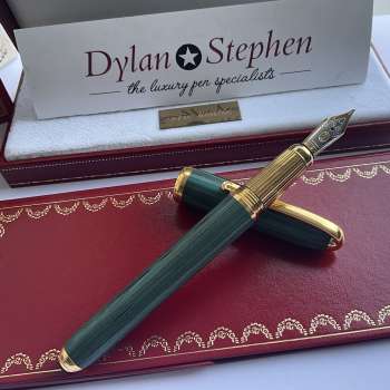 Cartier Louis Ebonite Vert Limited Edition Fountain Pen