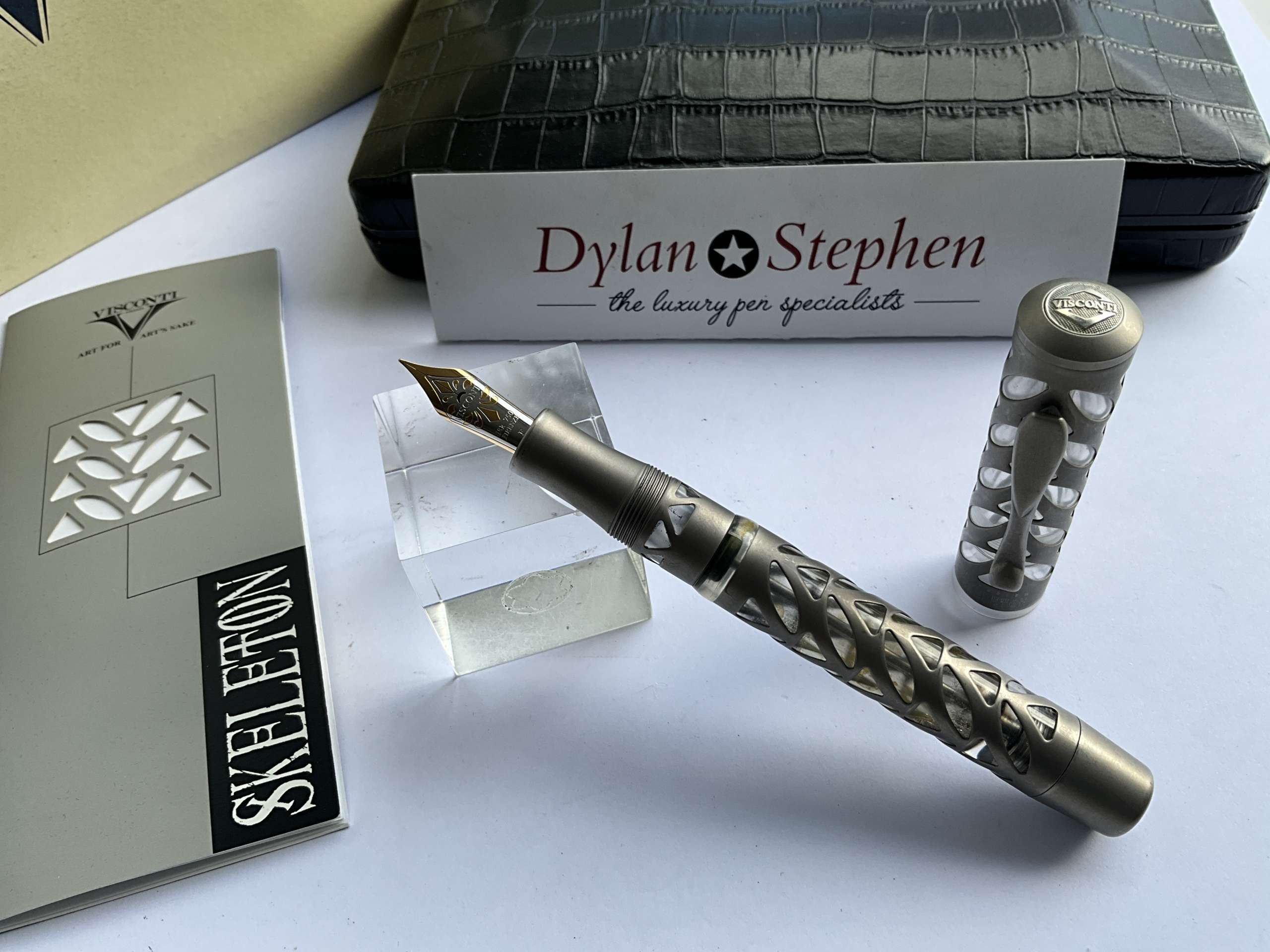 Visconti Skeleton Titanium Limited Edition fountain pen - Image 7