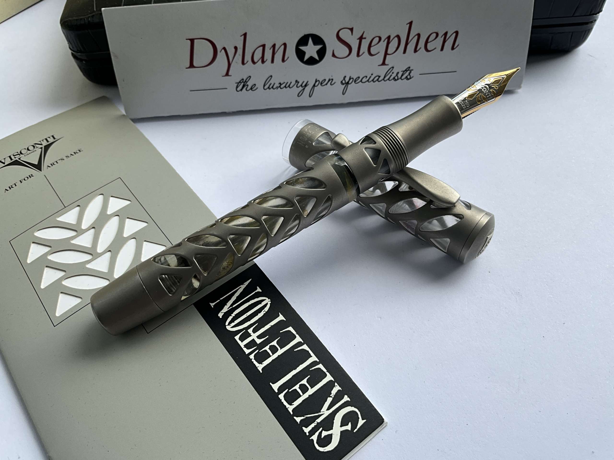 Visconti Skeleton Titanium Limited Edition fountain pen