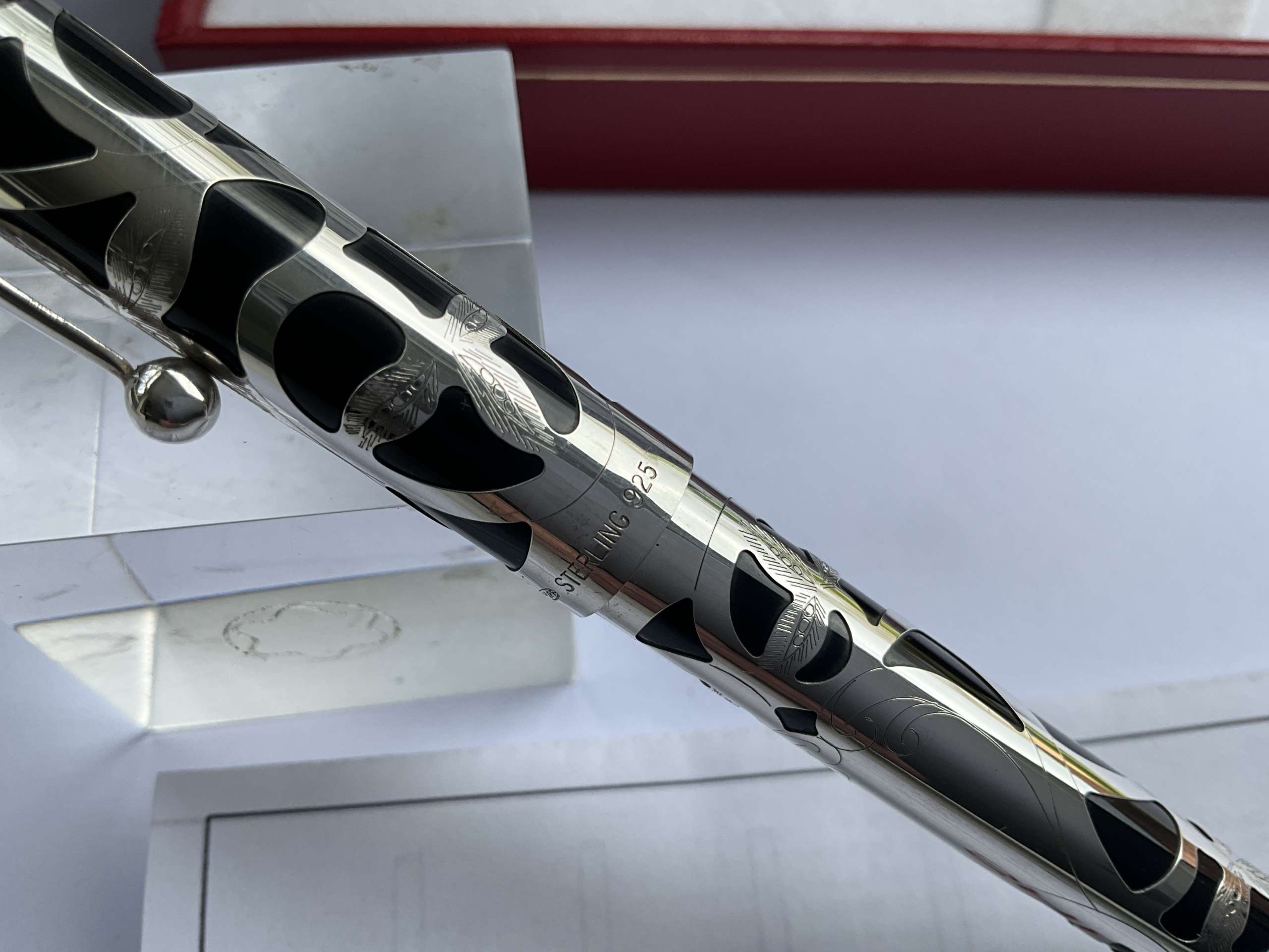 Sheaffer Silver Sheaffer 800 Nostalgia Sterling Silver Filigree Fountain Pen – Dylan ...