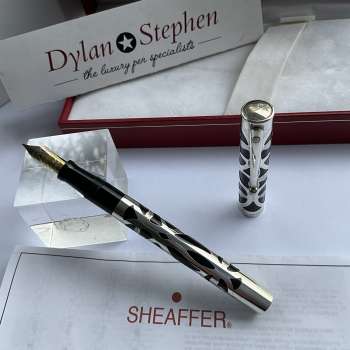 Sheaffer 800 Nostalgia Sterling Silver Filigree Fountain Pen