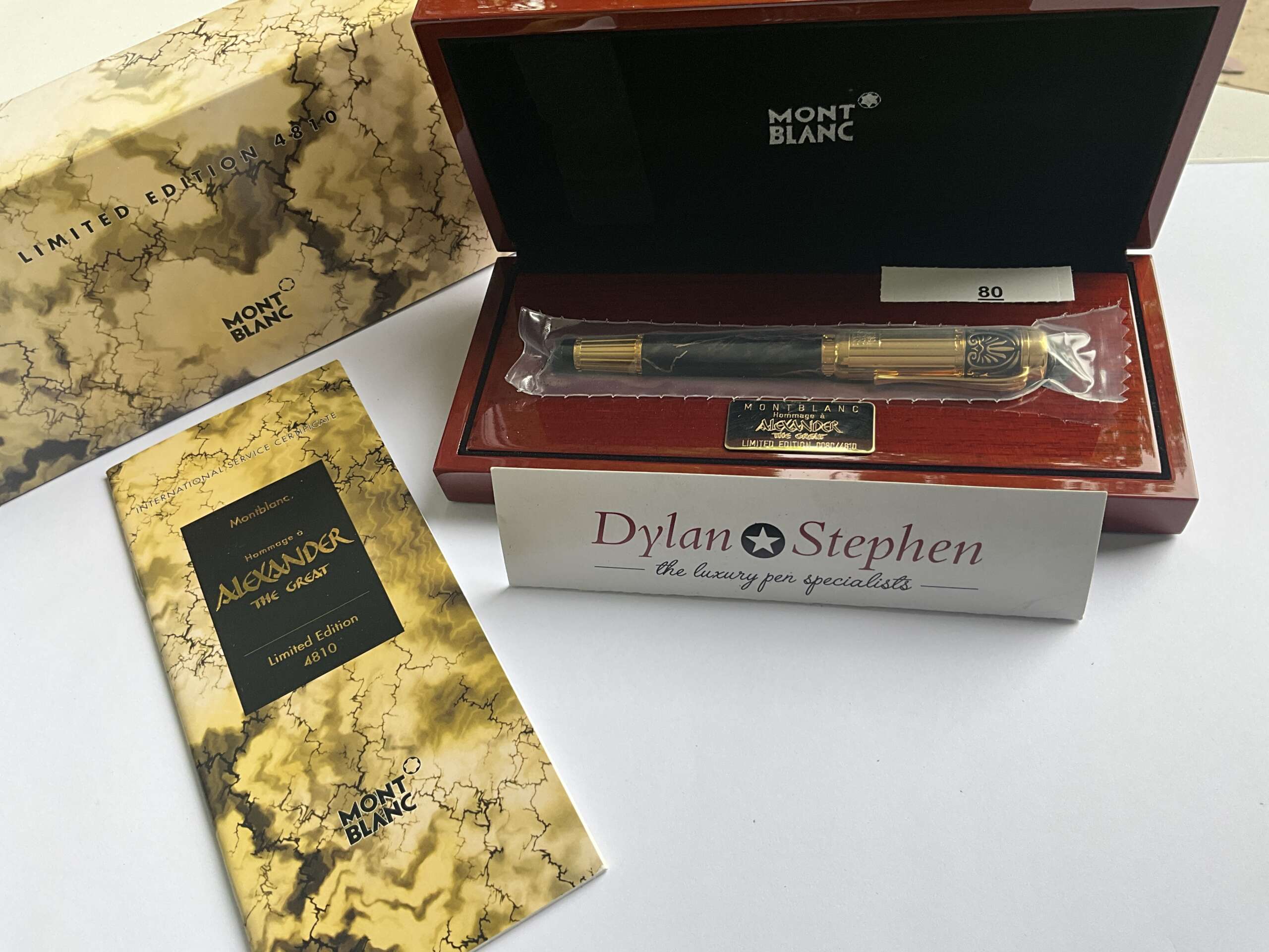 Montblanc Patron of the Arts Alexander the Great 4810 Limited Edition Fountain pen