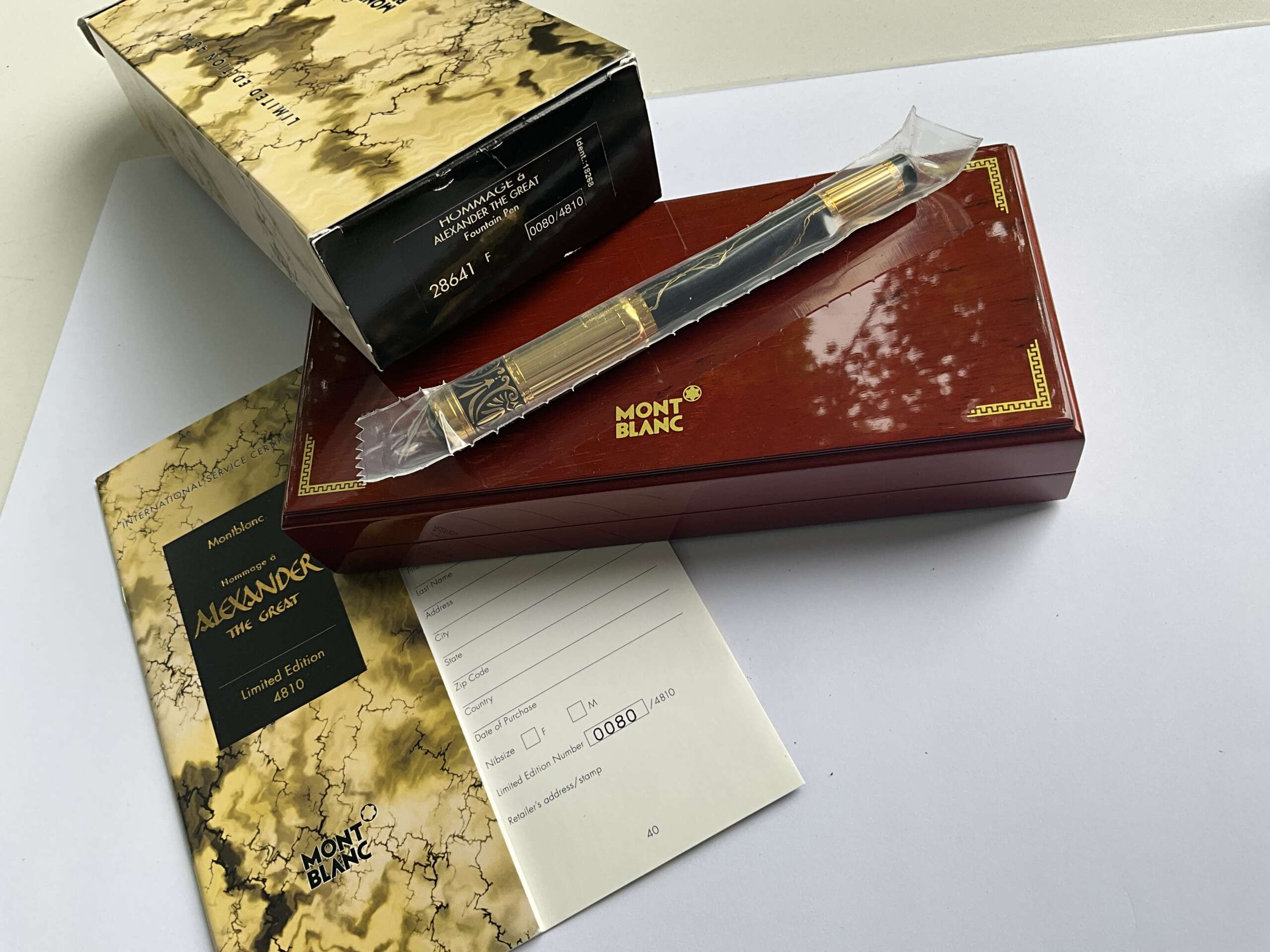 Montblanc Patron of the Arts Alexander the Great 4810 Limited Edition Fountain pen - Image 7