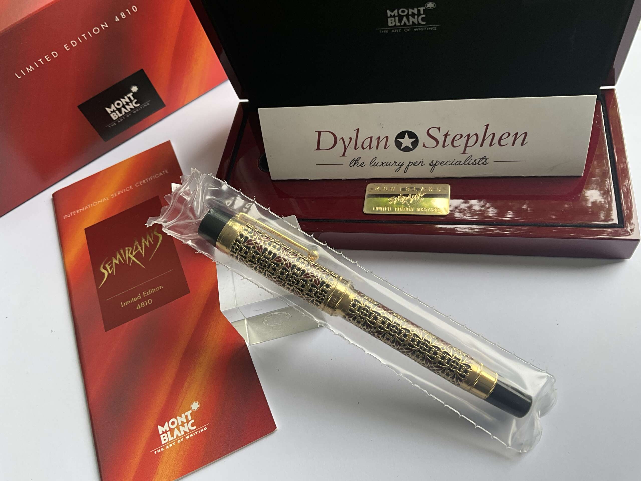 Montblanc Patron of the Semiramis 4810 Limited Edition Fountain pen