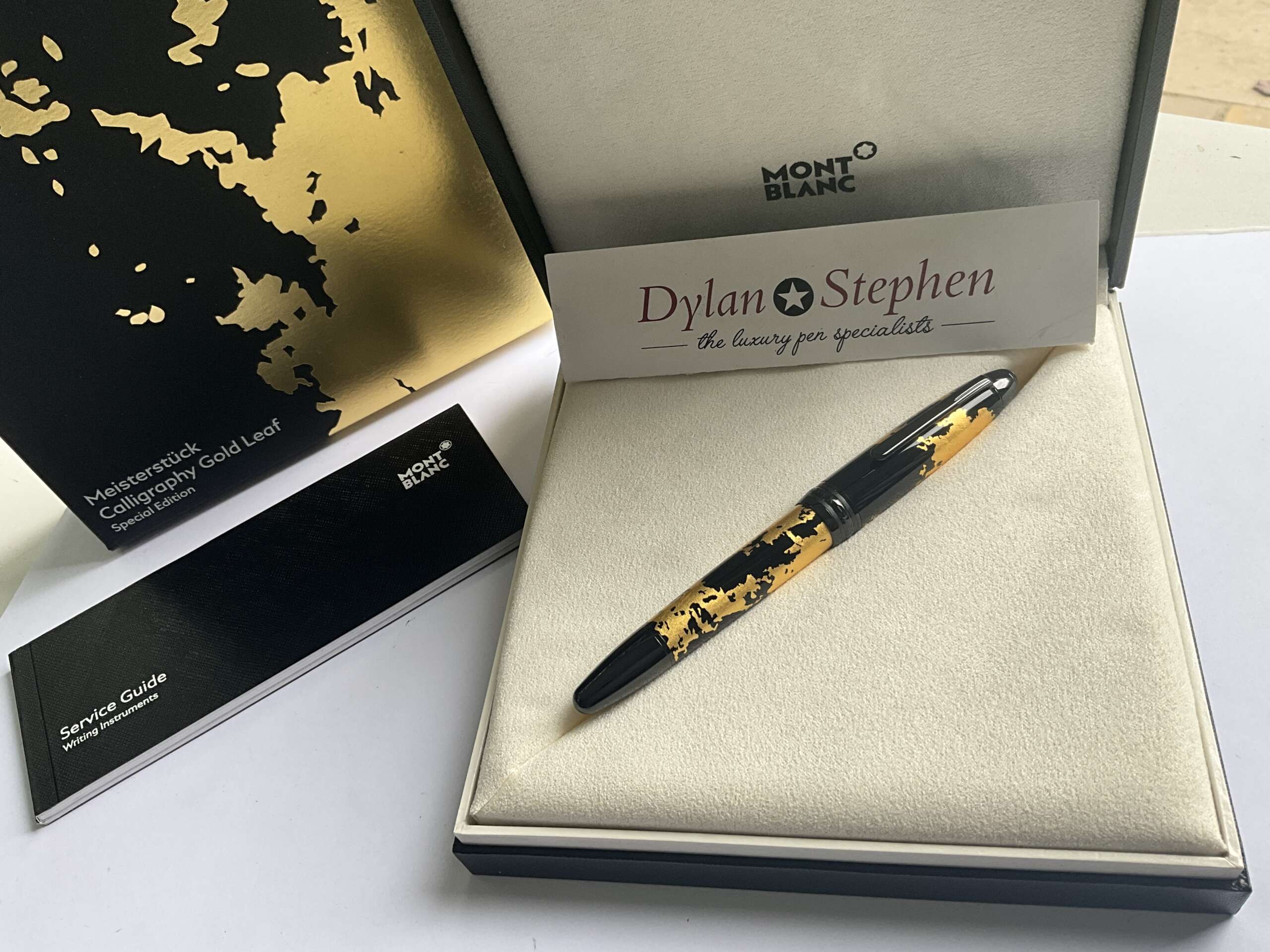 Montblanc Meisterstuck 162 Legrand Solitaire Gold Leaf rollerball pen - Image 7