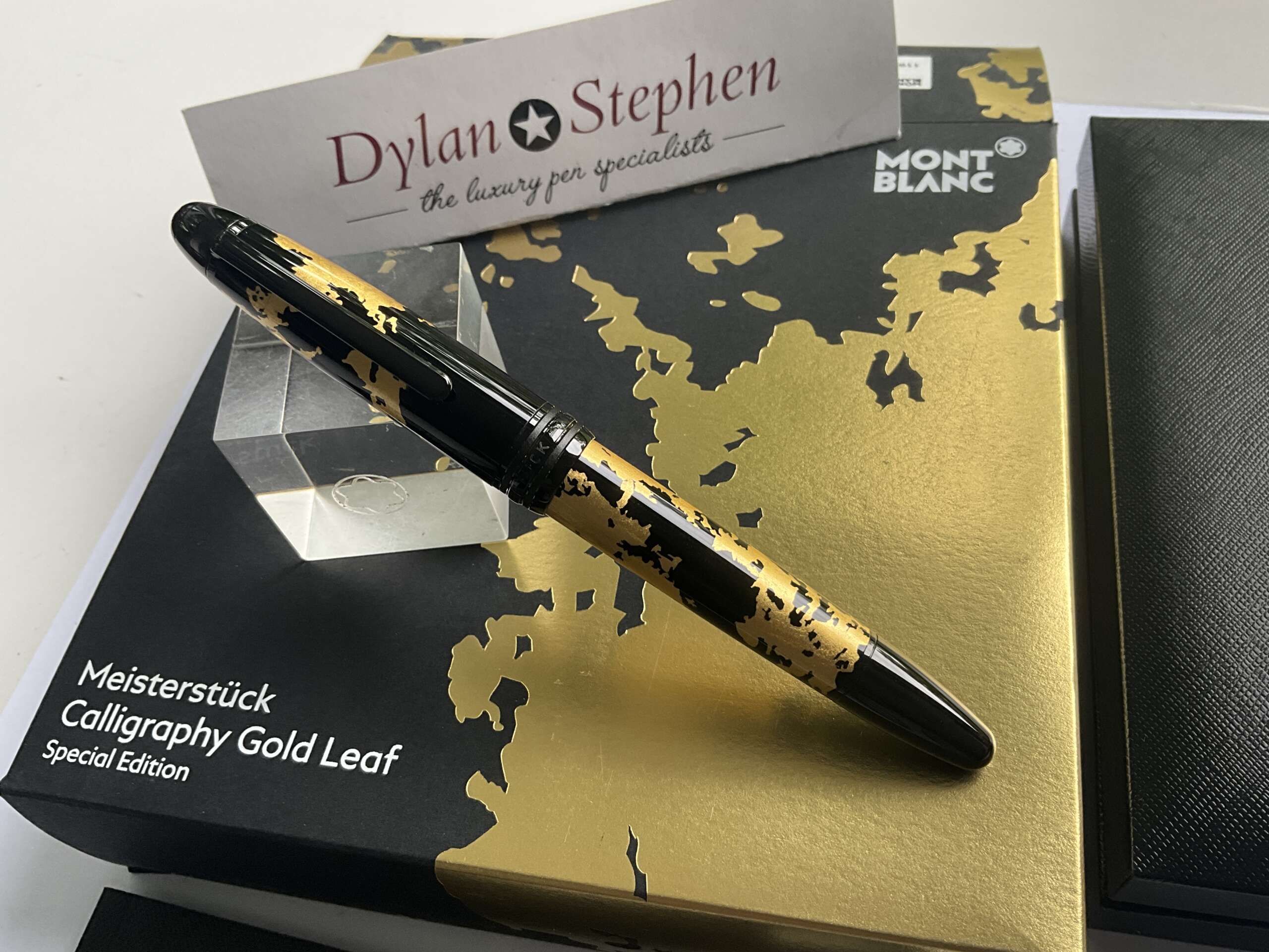 Montblanc Meisterstuck 162 Legrand Solitaire Gold Leaf rollerball pen - Image 6