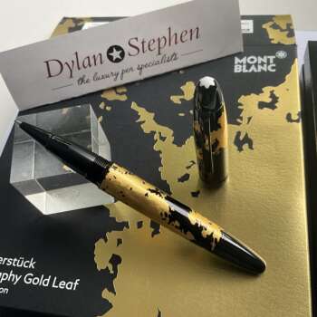 Montblanc Meisterstuck 162 Legrand Solitaire Gold Leaf rollerball pen