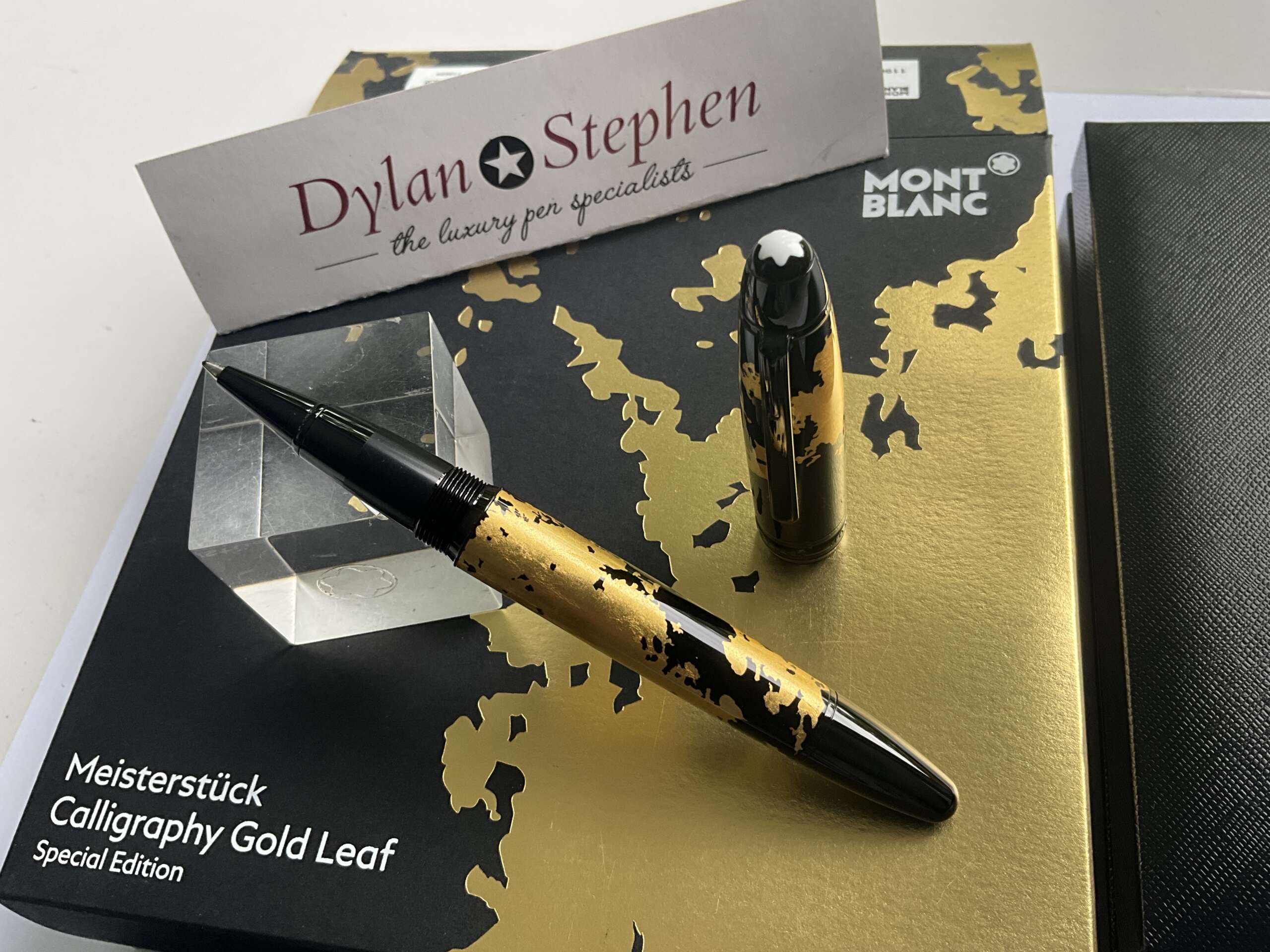 Montblanc Meisterstuck 162 Legrand Solitaire Gold Leaf rollerball pen