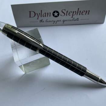 Montblanc Starwalker Platinum and Rubber Fineliner Pen