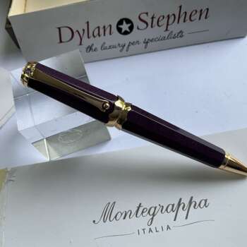 Montegrappa Piccolo amethyst limited edition ballpoint pen