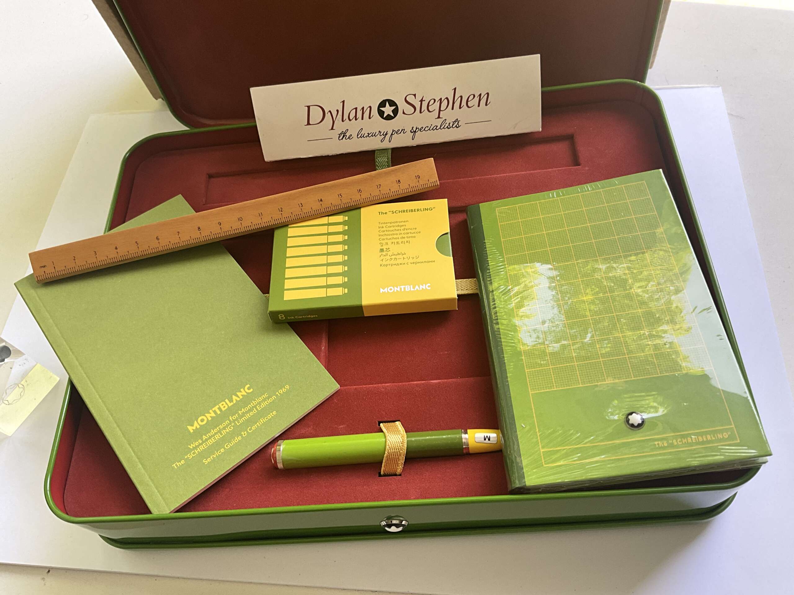 Montblanc Wes Anderson The Schreiberling Limited Edition 1969 Fountain Pen Set - Image 8