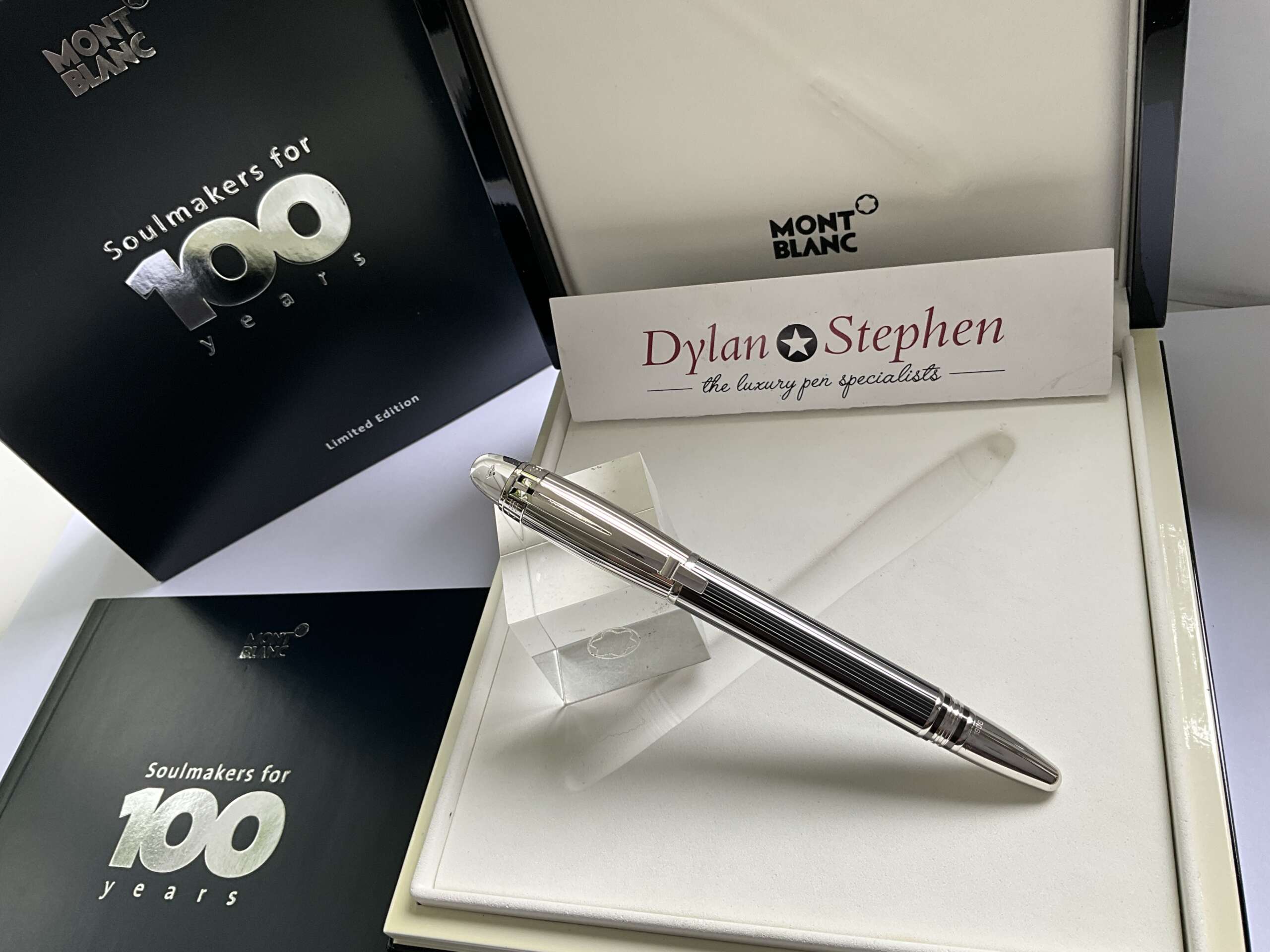 MONTBLANC SOULMAKERS FOR 100 YEARS LIMITED EDITION 1906 STARWALKER FOUNTAIN PEN - Image 10