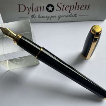ST DuPont Fidelio Black Lacquer Fountain Pen