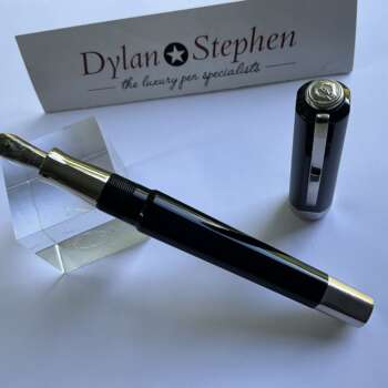 Visconti Opera Master Black Pinstripe fountain pen